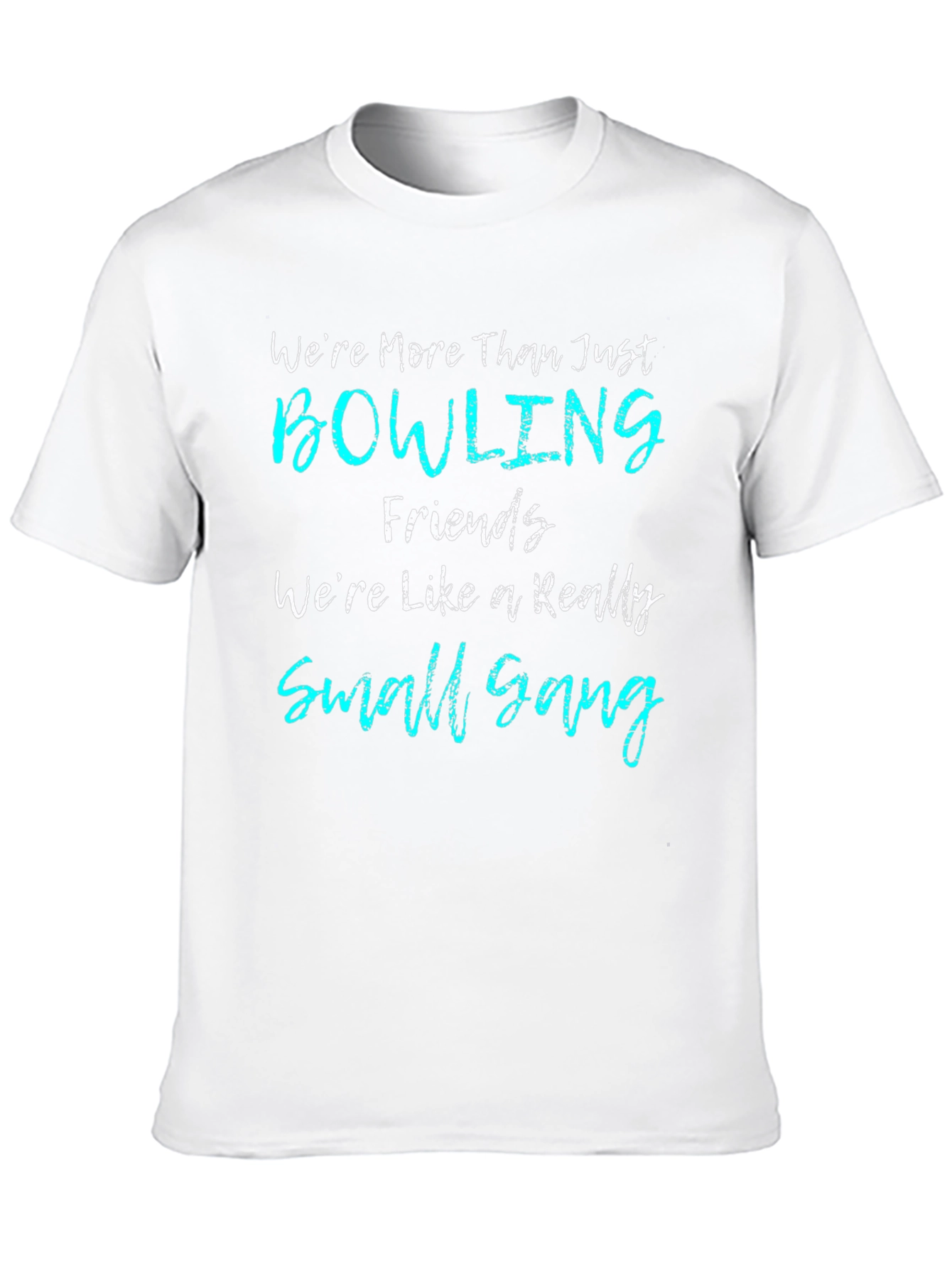 Bowling Friends Gang Graphic T-Shirt
