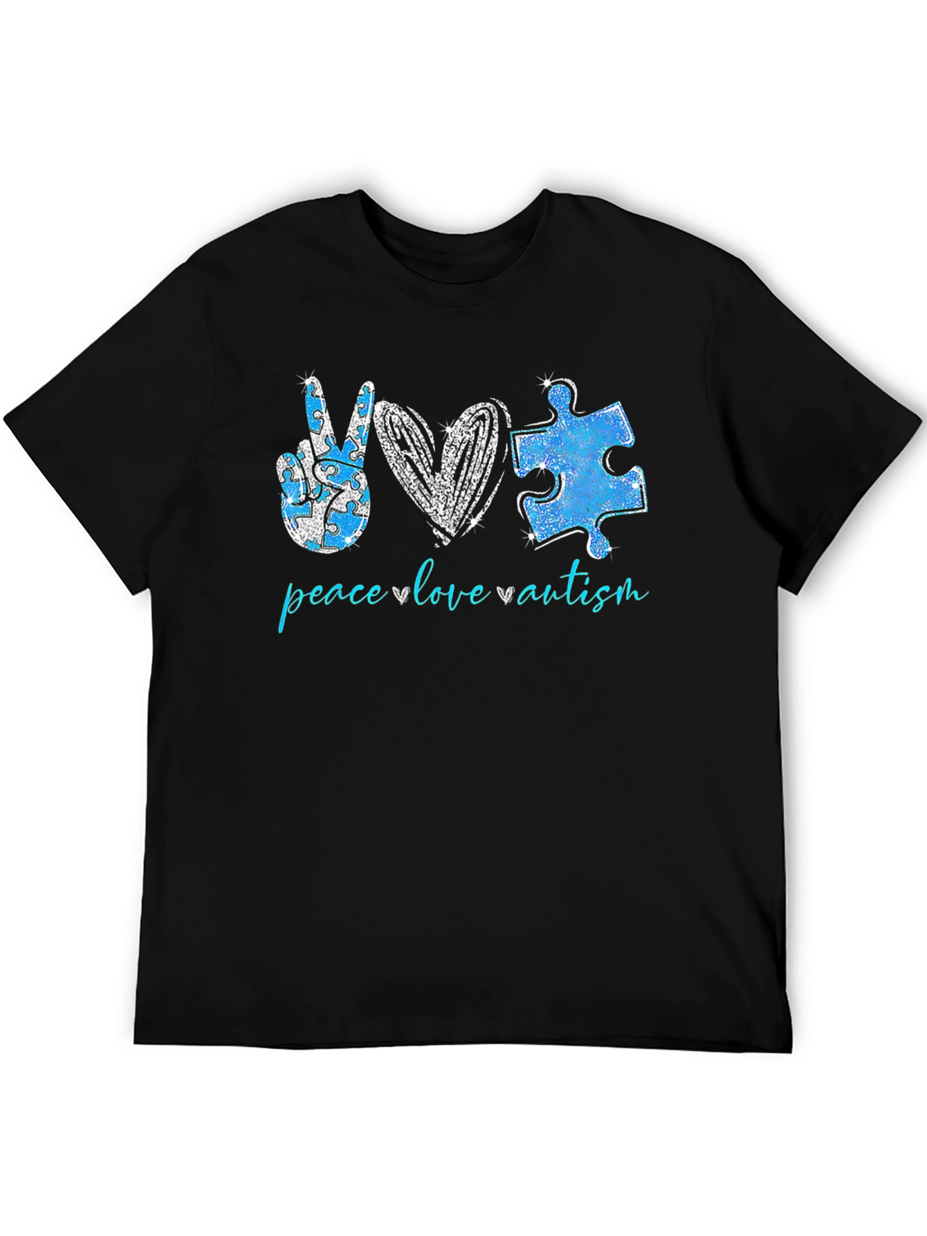Peace Love Autism T-Shirt