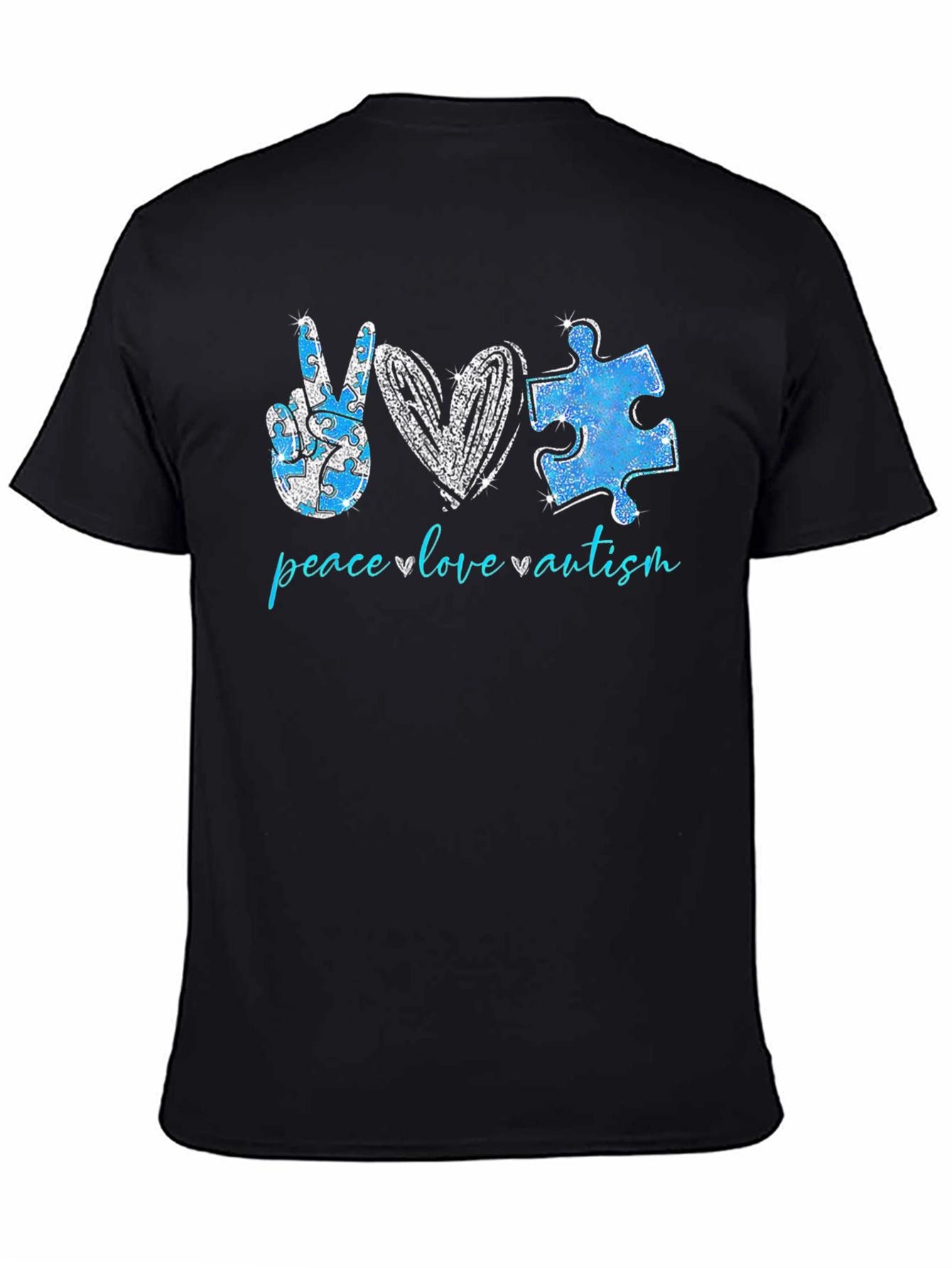 Peace Love Autism T-Shirt
