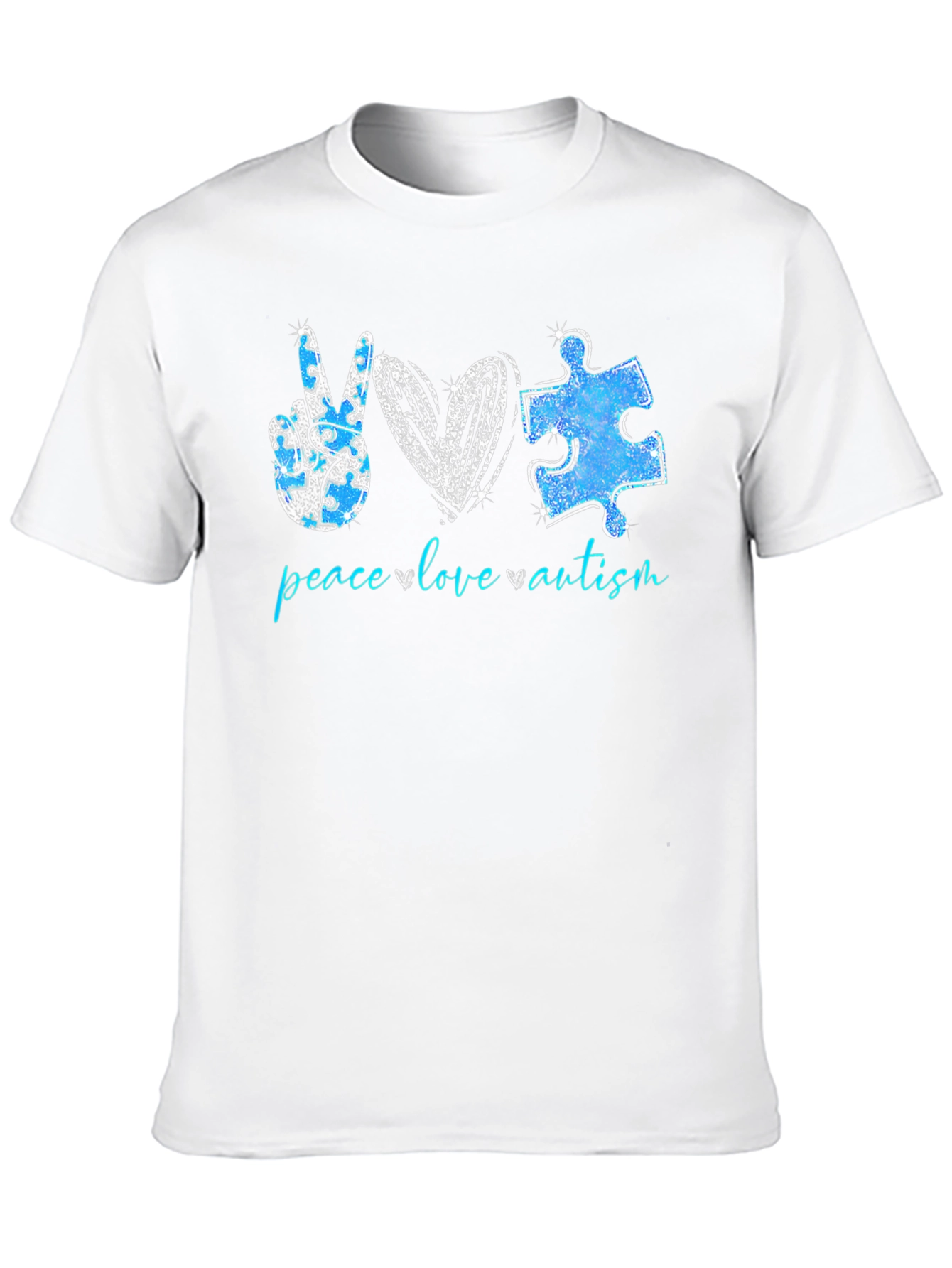 Peace Love Autism T-Shirt