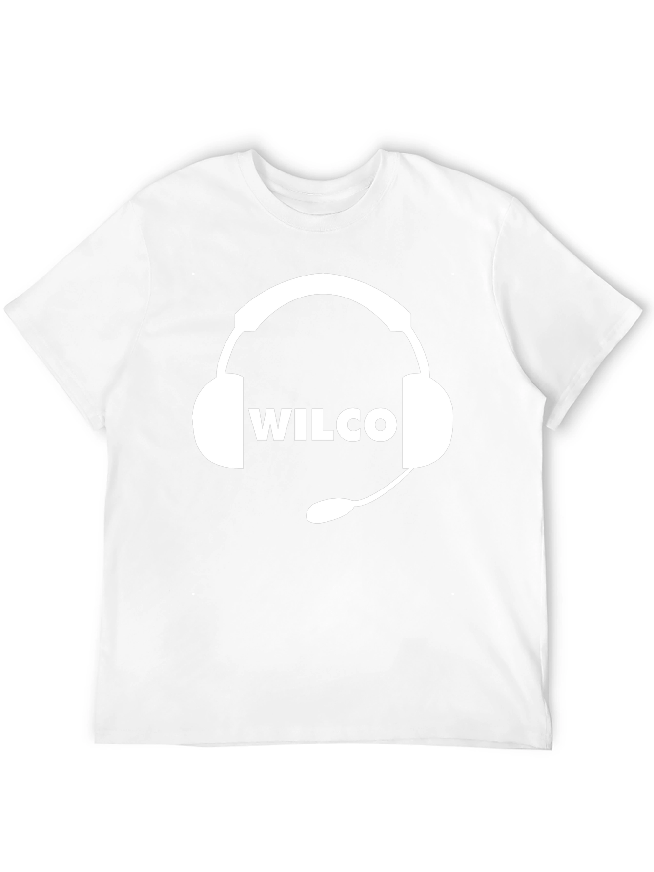 Wilco Headset Graphic T-Shirt - Black Cotton Tee