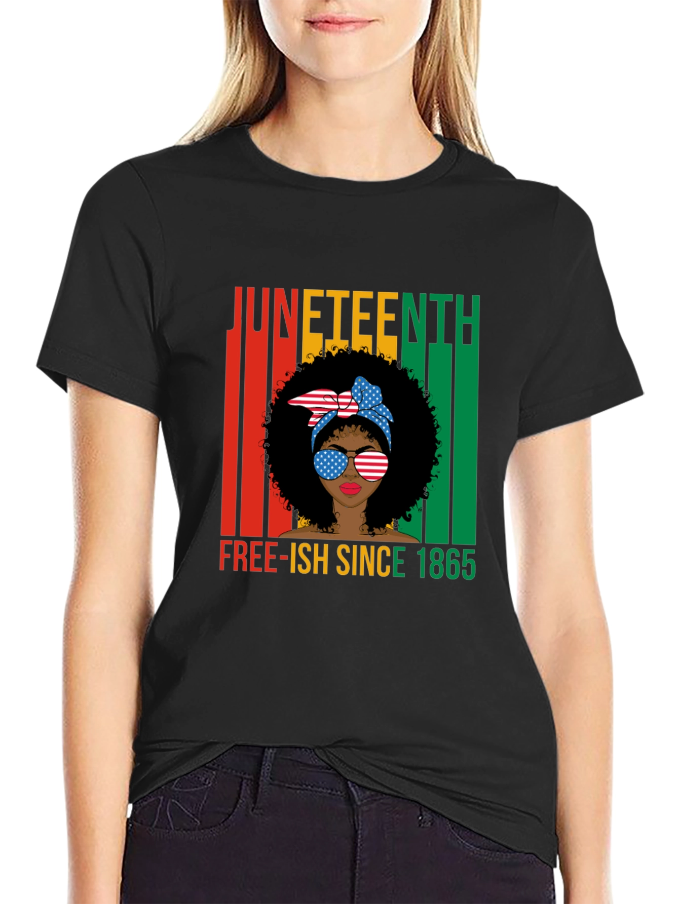 Juneteenth Free-ish Since 1865 Graphic Tee