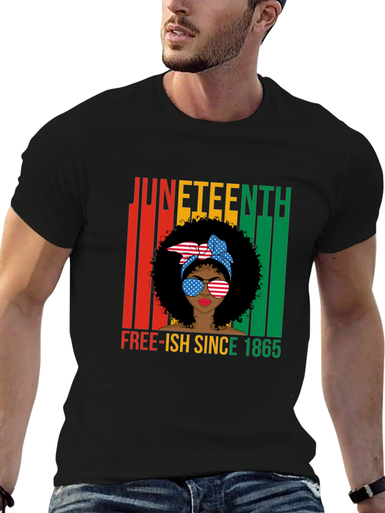 Juneteenth Free-ish Since 1865 Graphic Tee
