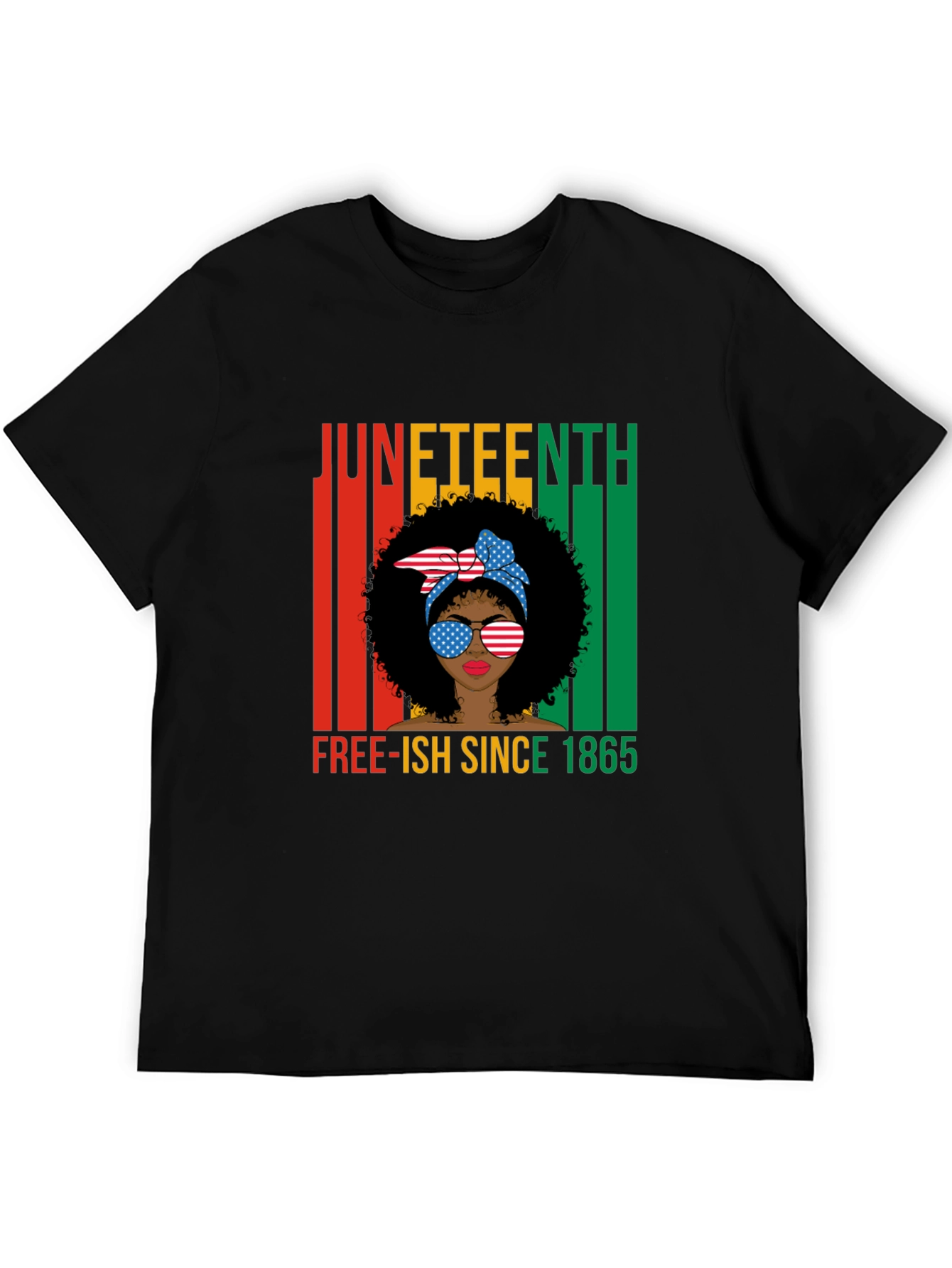 Juneteenth Free-ish Since 1865 Graphic Tee