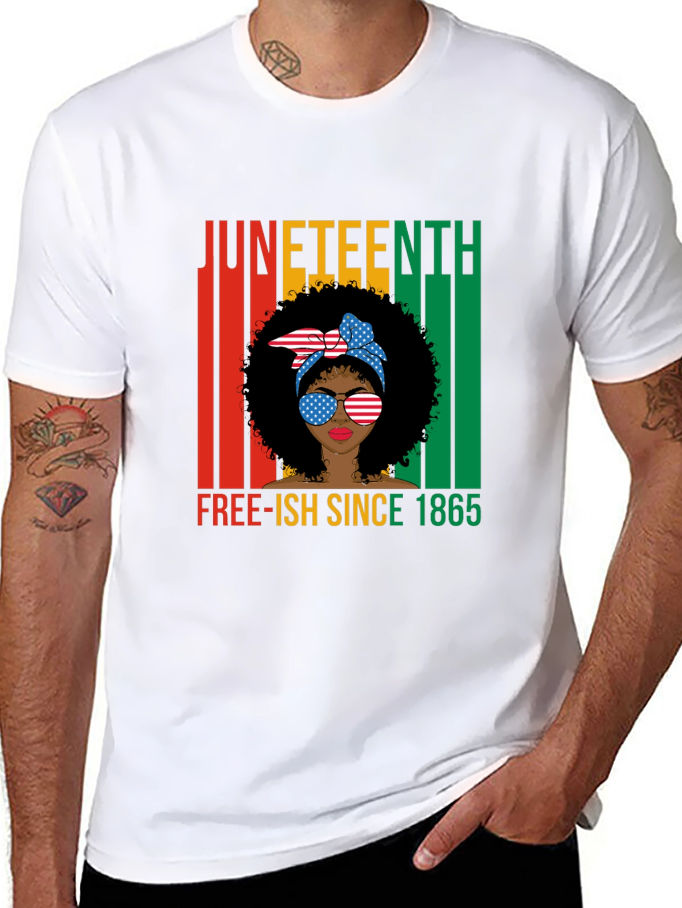 Juneteenth Free-ish Since 1865 Graphic Tee