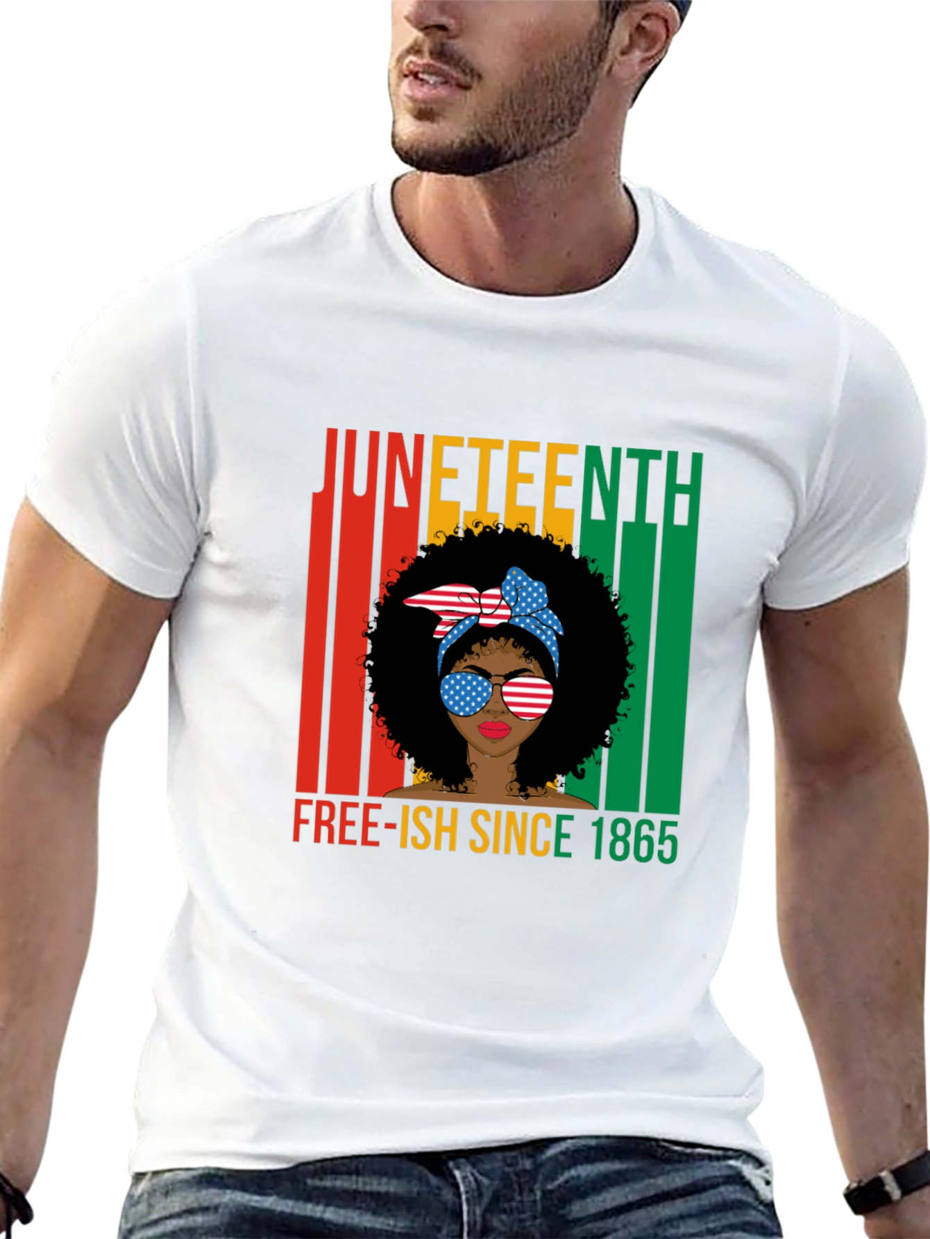 Juneteenth Free-ish Since 1865 Graphic Tee