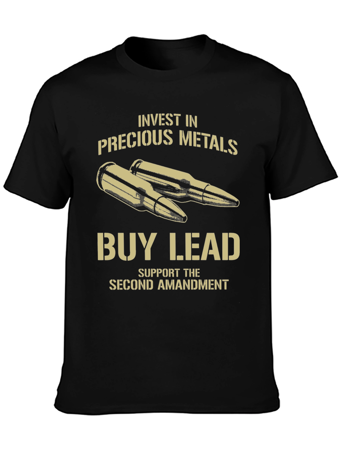Invest in Precious Metals Graphic T-Shirt