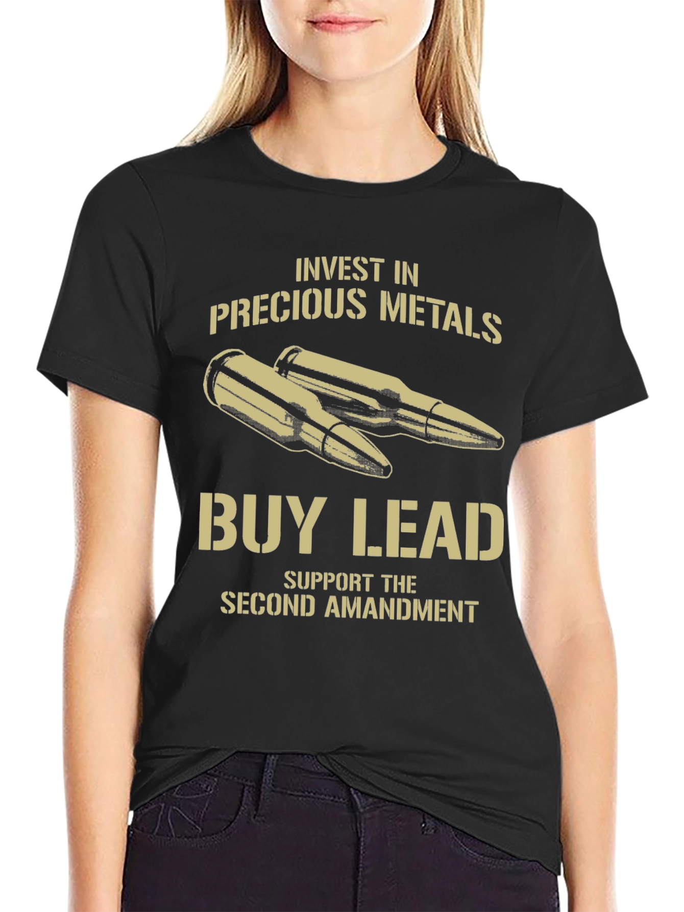 Invest in Precious Metals Graphic T-Shirt