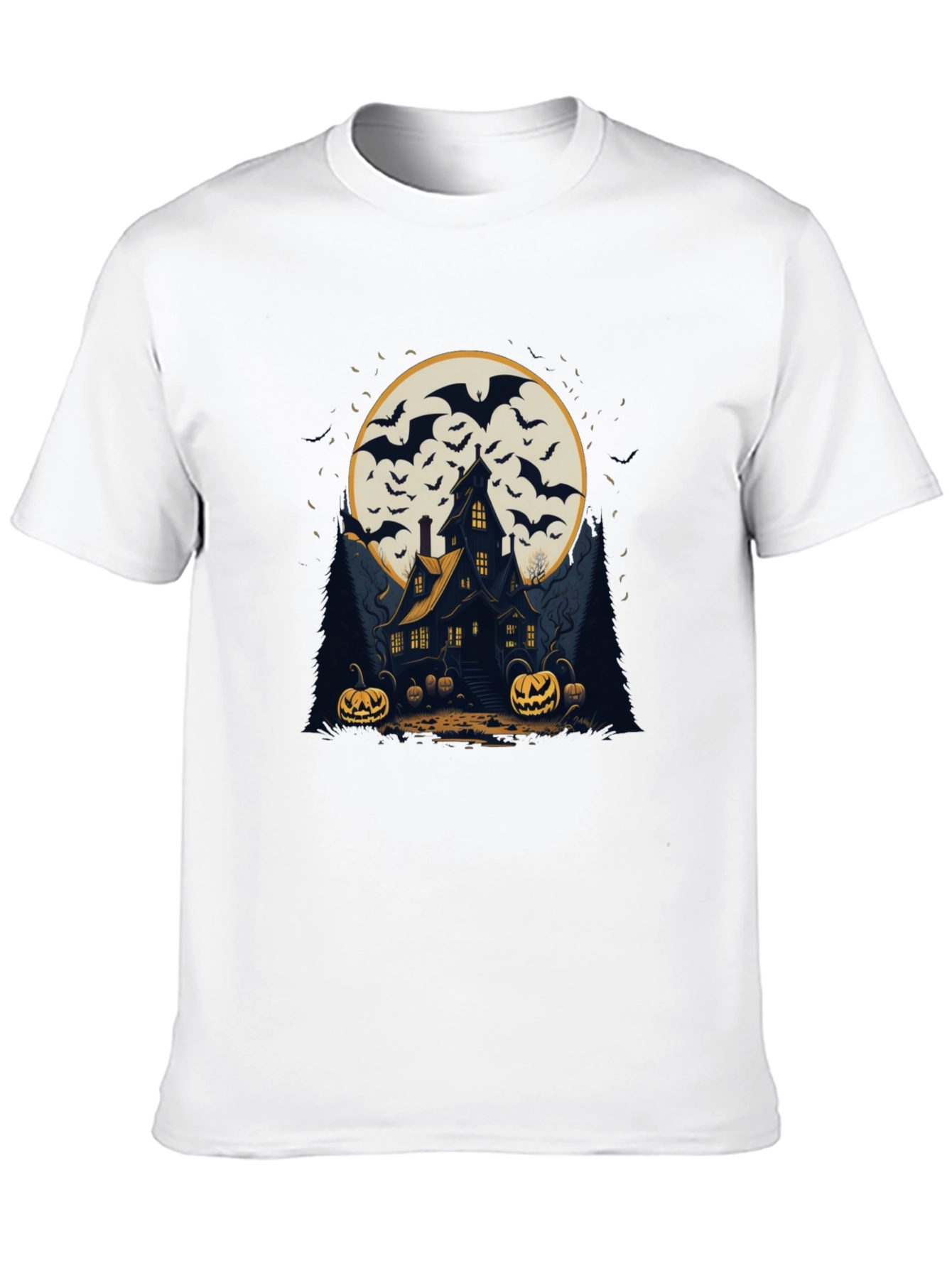 Spooky Halloween House T-Shirt
