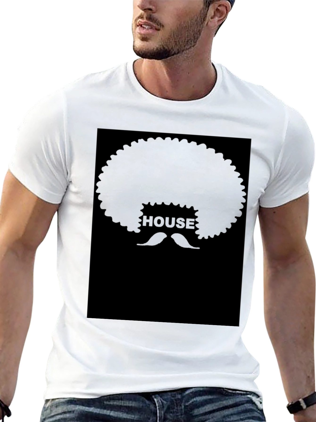 Afro House T-Shirt - Funky & Stylish Tee