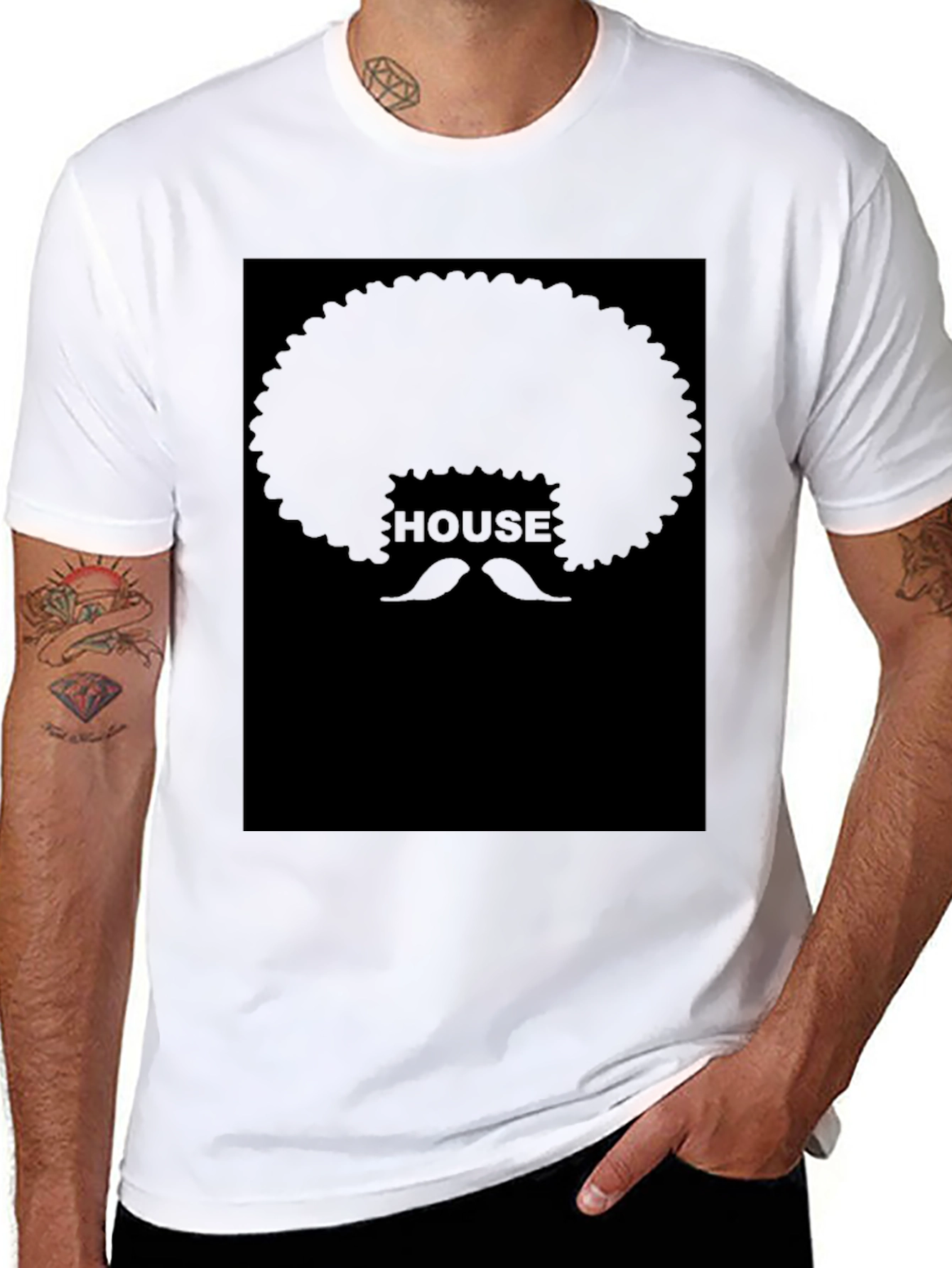 Afro House T-Shirt - Funky & Stylish Tee