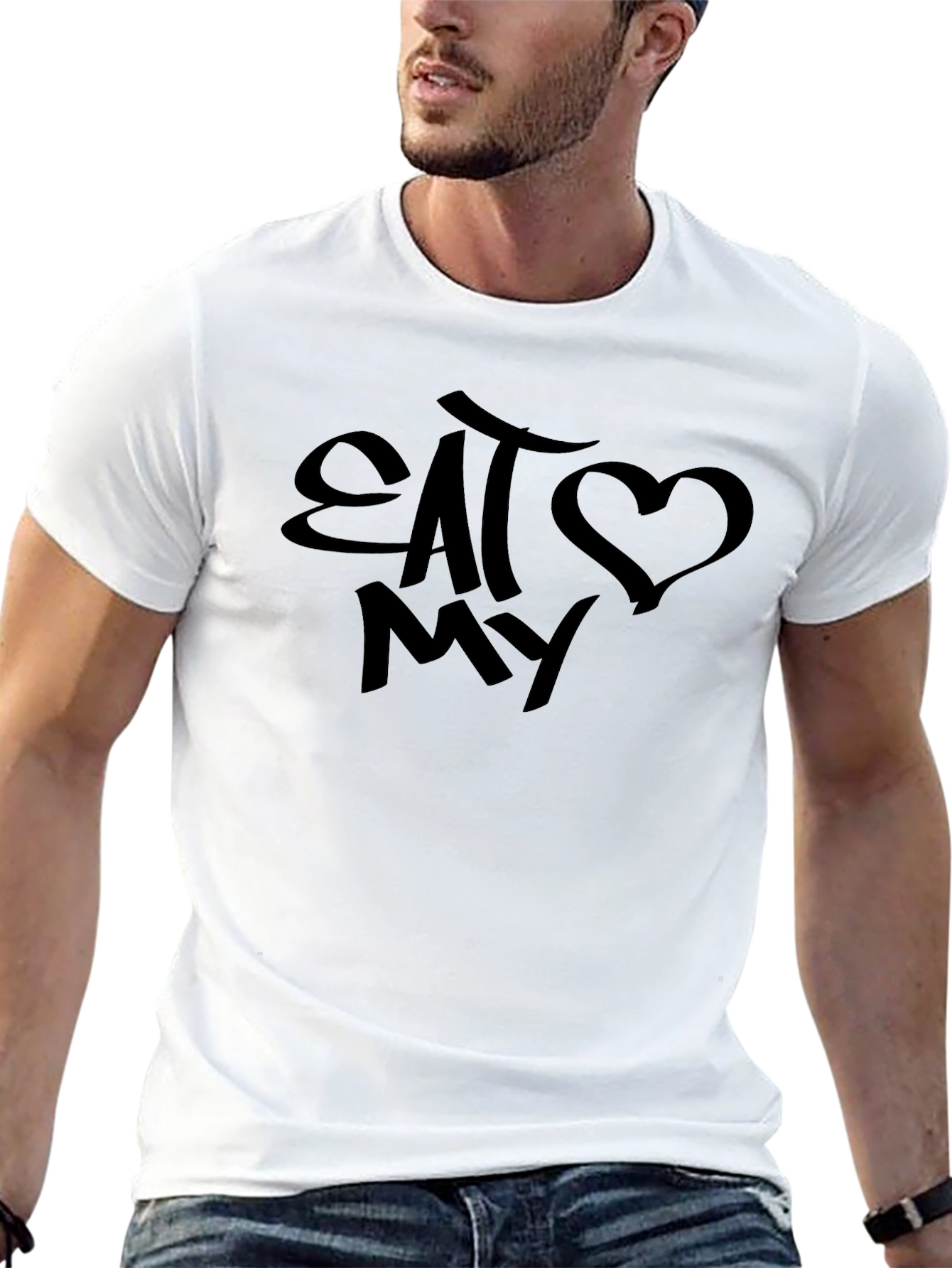 Eat My Heart Out Graphic Tee - Mens