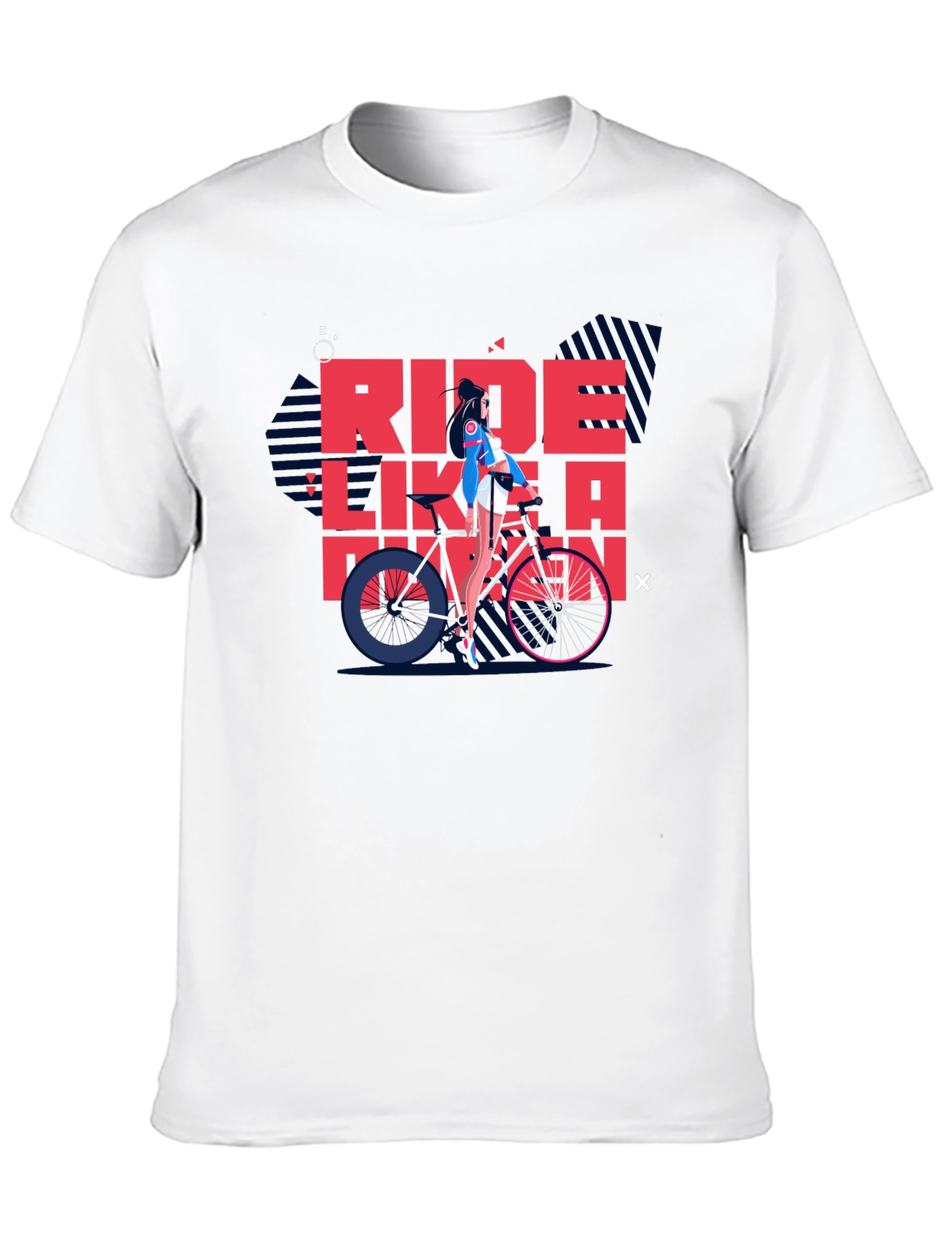 Ride Like a Pro Black Graphic Tee