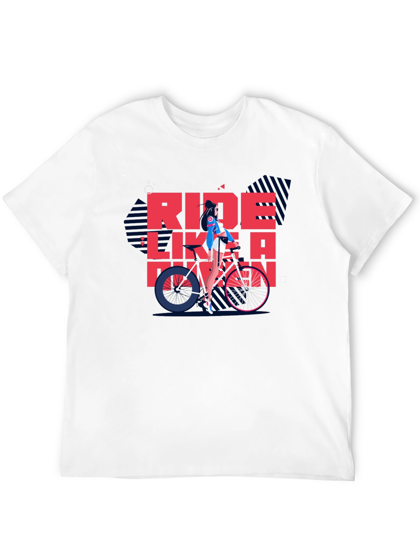 Ride Like a Pro Black Graphic Tee