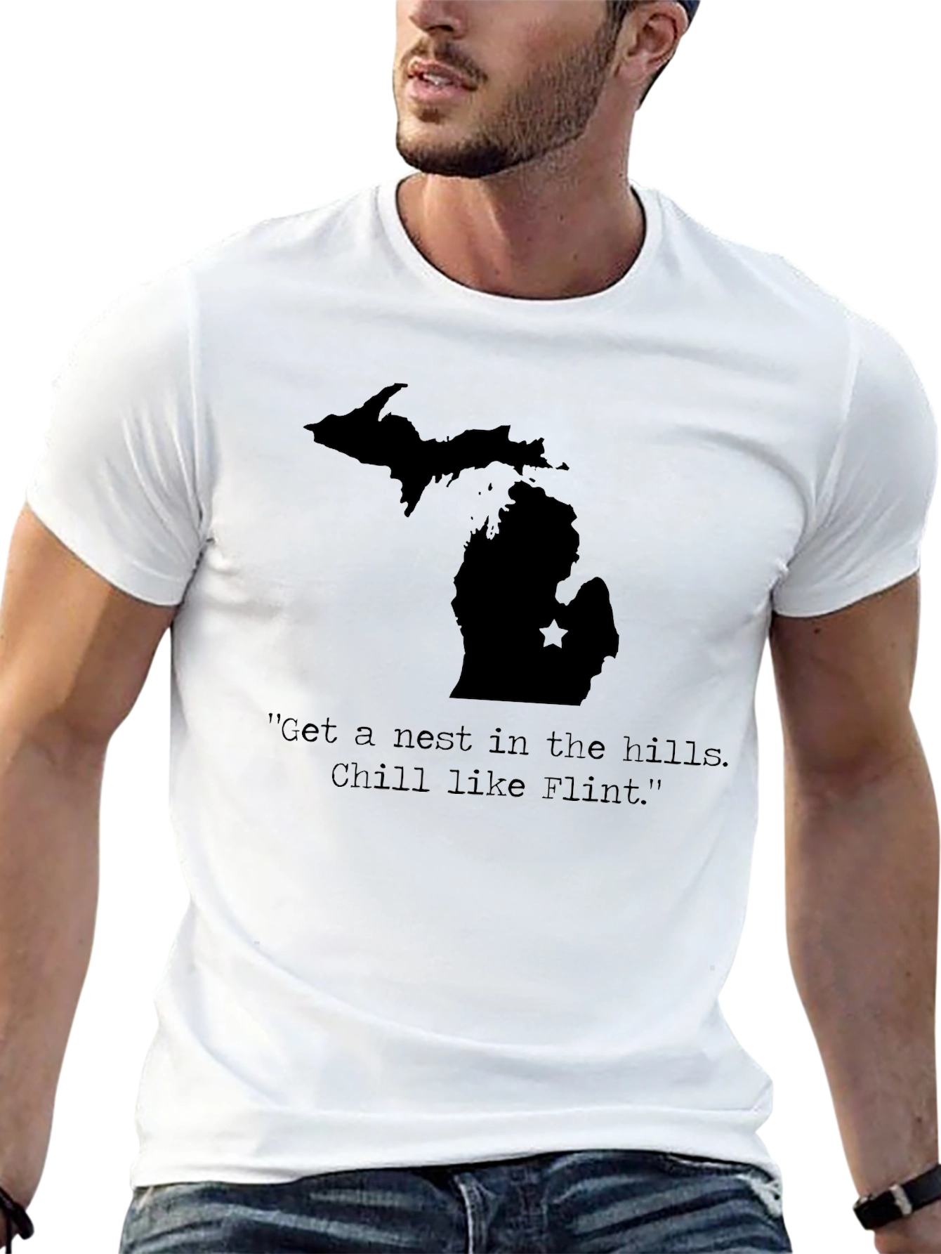 Michigan State Pride Black T-Shirt