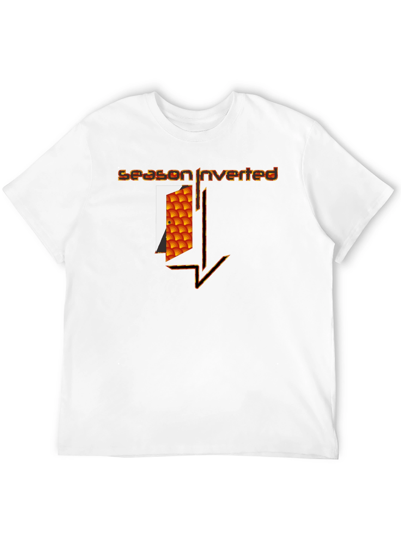 Season Inverted Graphic T-Shirt - Modern Art Tee
