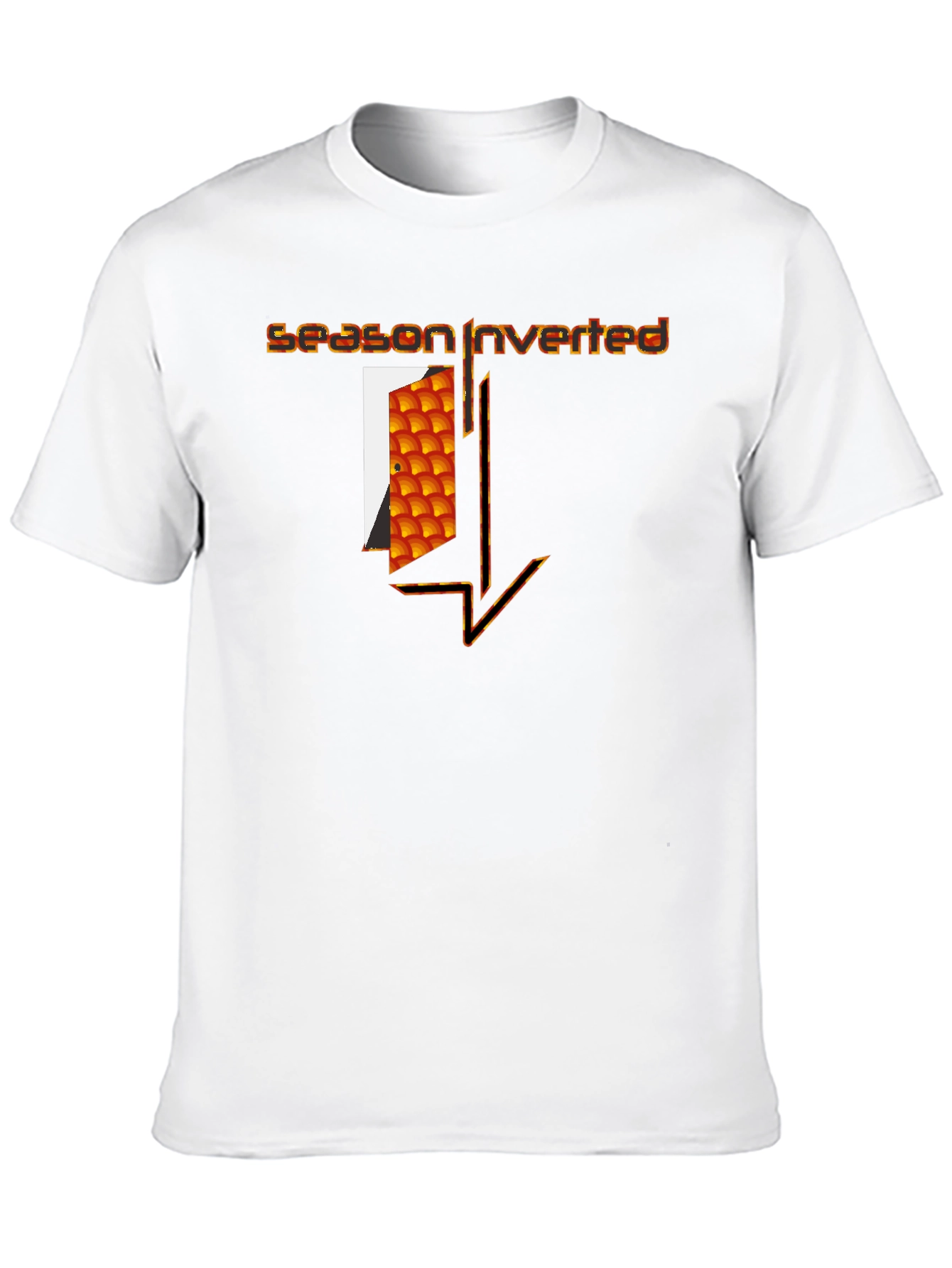 Season Inverted Graphic T-Shirt - Modern Art Tee