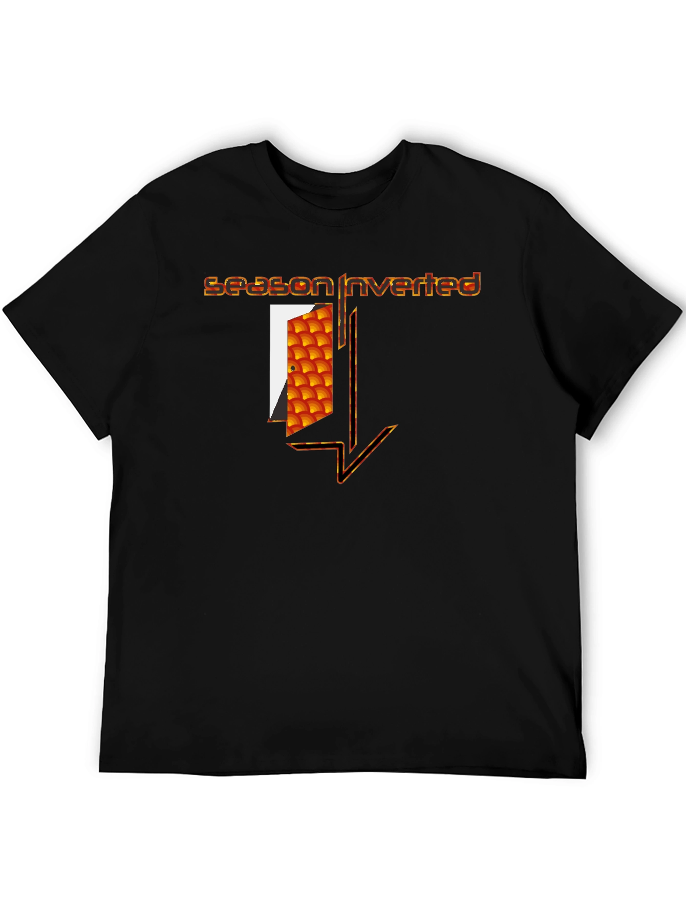 Season Inverted Graphic T-Shirt - Modern Art Tee