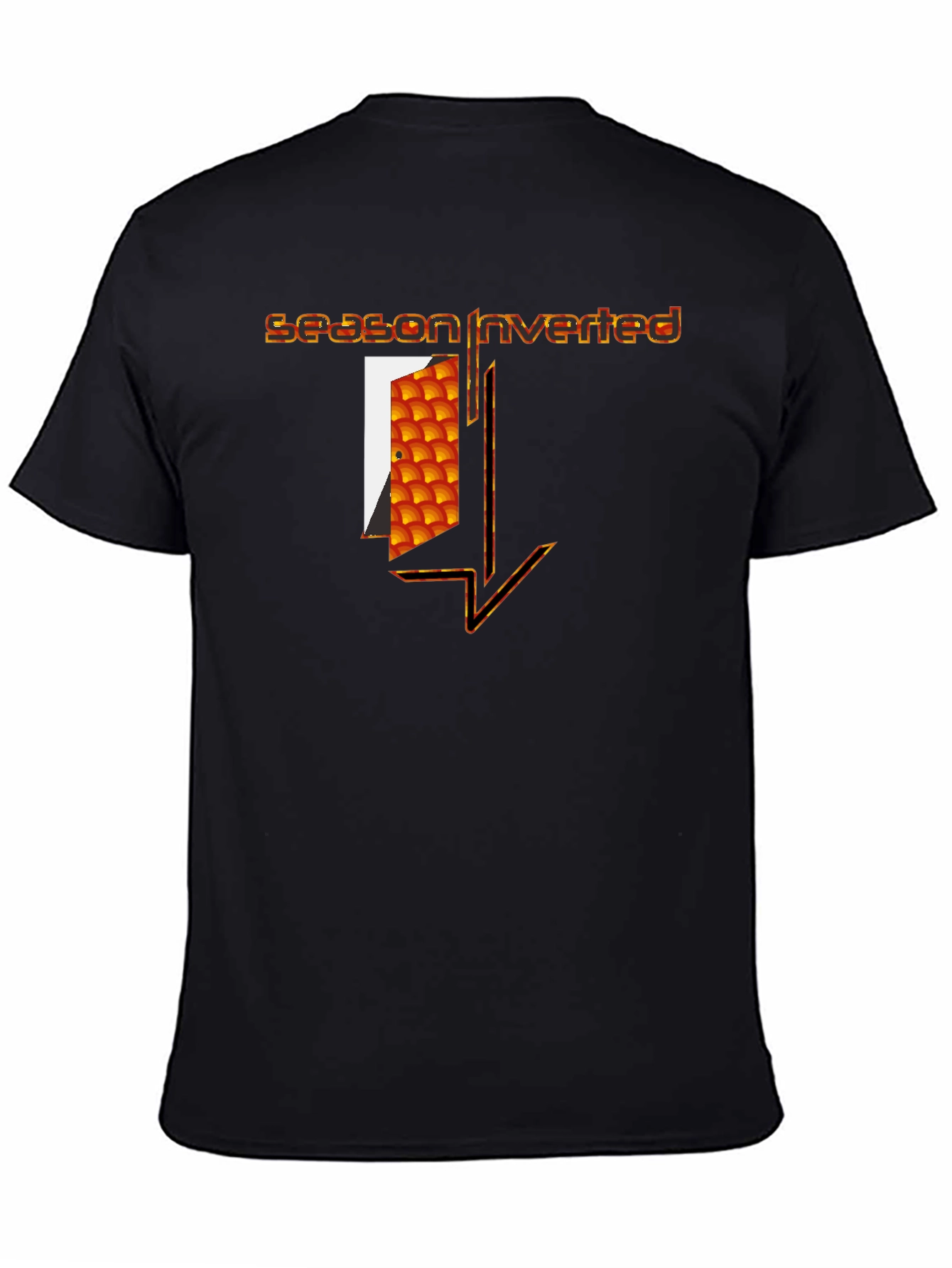 Season Inverted Graphic T-Shirt - Modern Art Tee