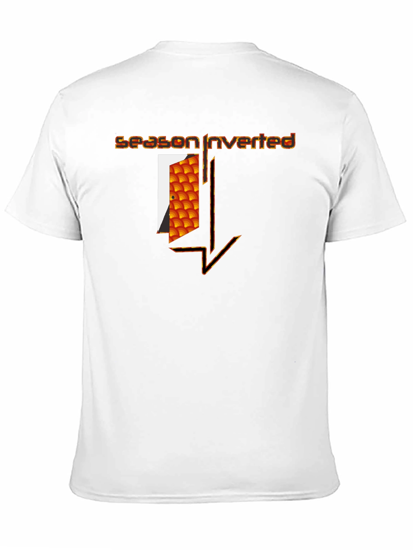 Season Inverted Graphic T-Shirt - Modern Art Tee