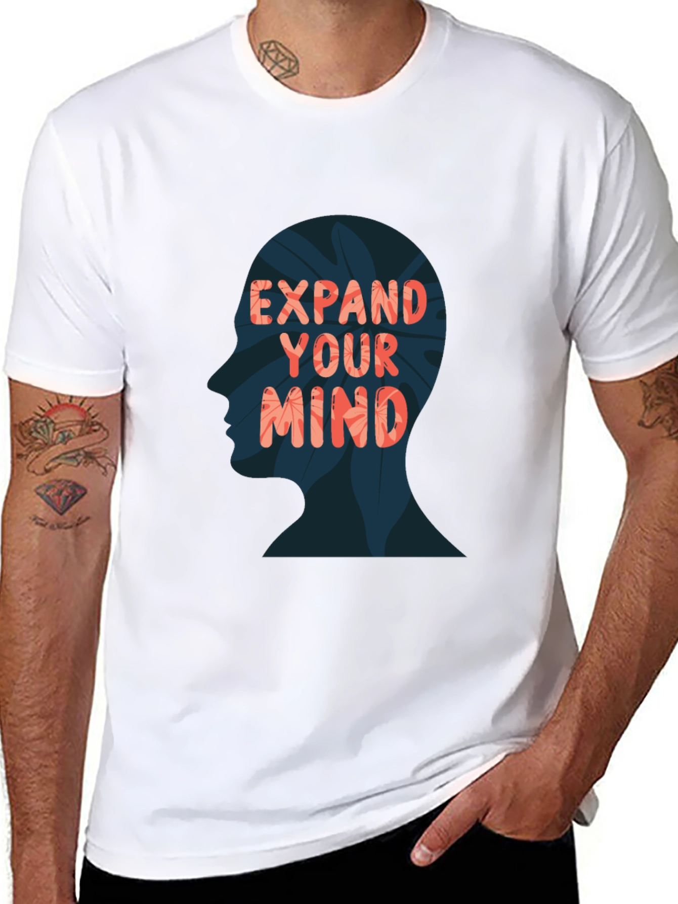 Expand Your Mind Graphic Tee - Unisex Black T-Shirt