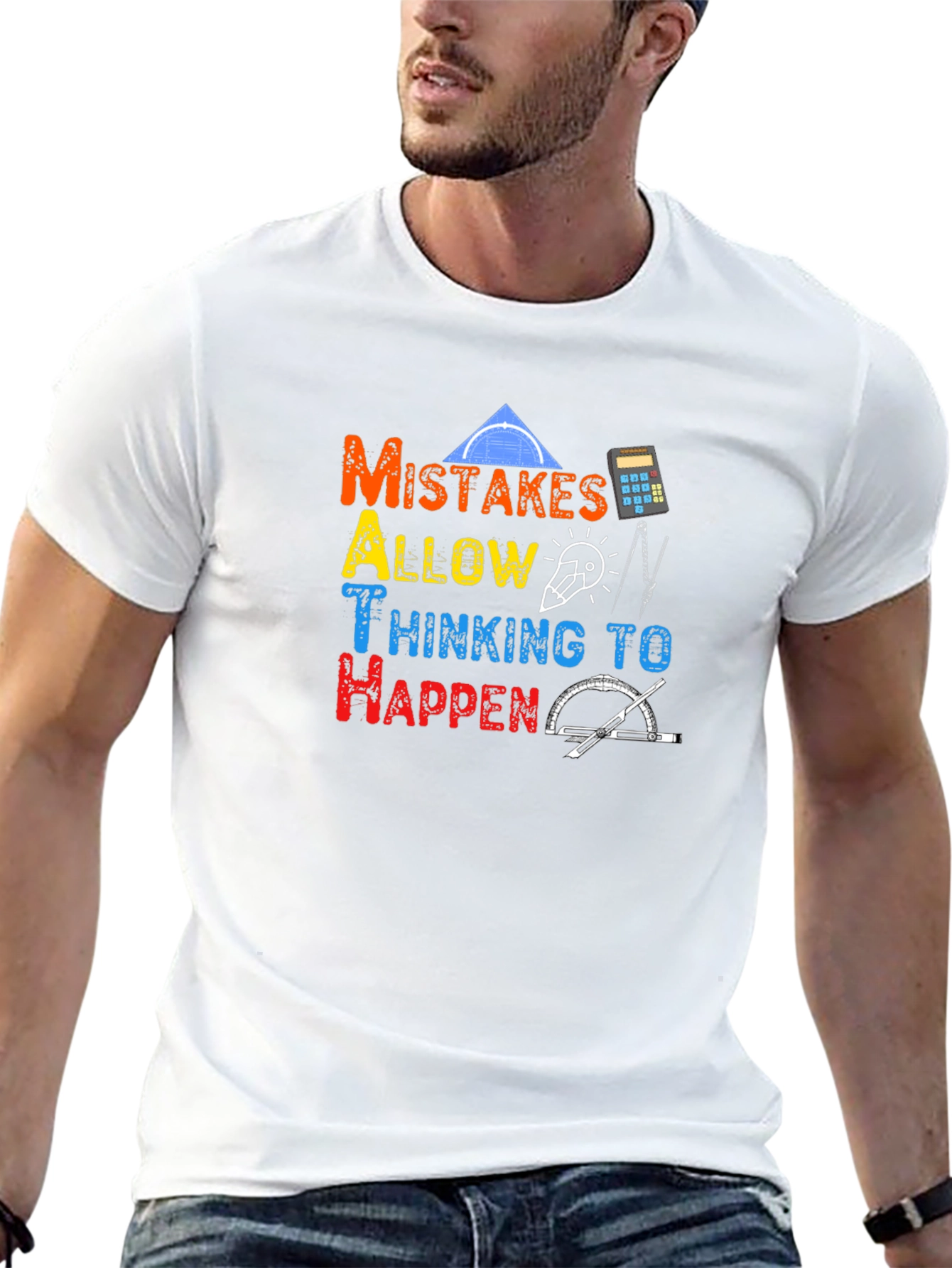 Math Lover T-Shirt - Mistakes Allow Thinking!