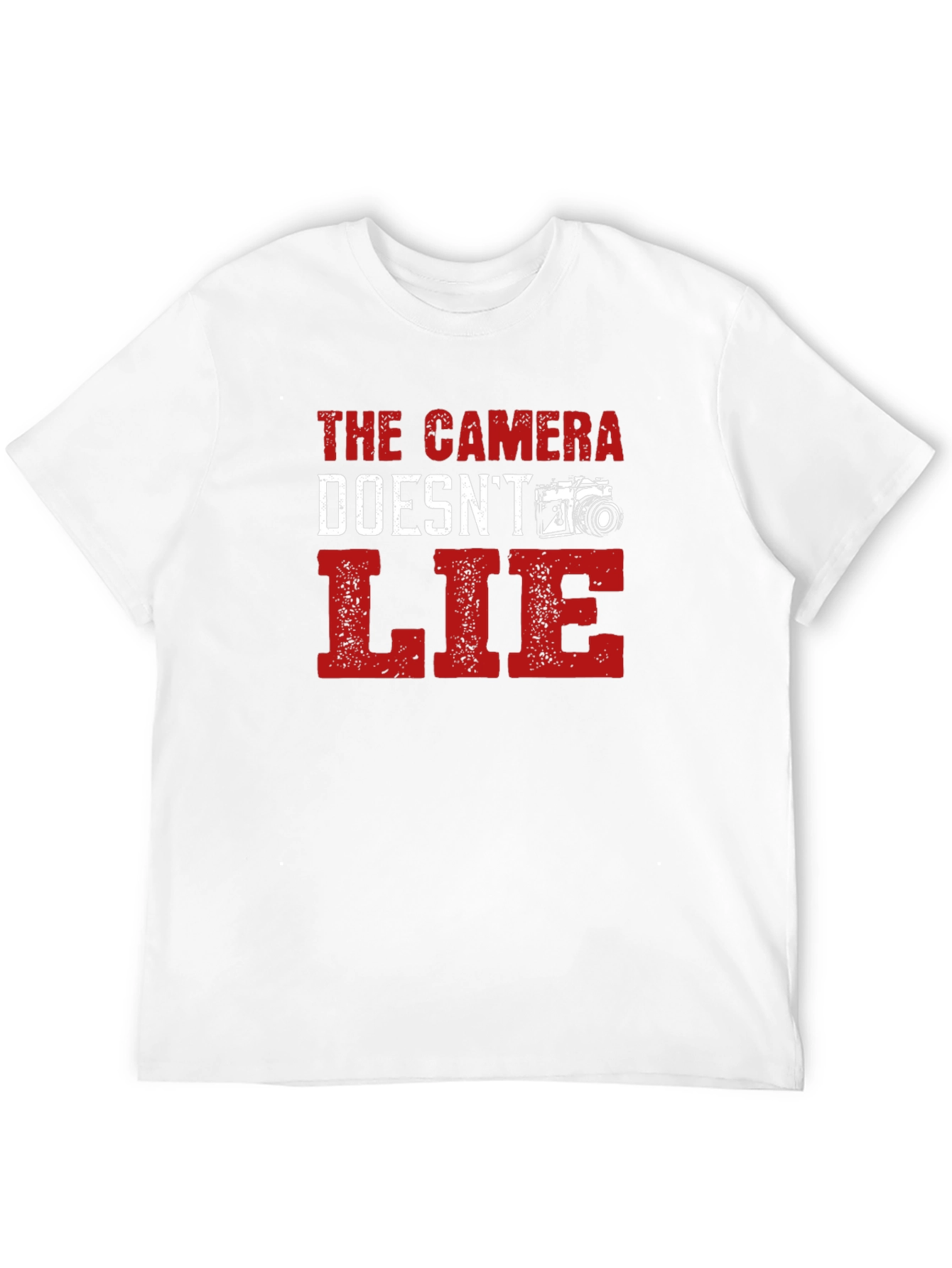 Camera Doesnt Lie Black T-Shirt