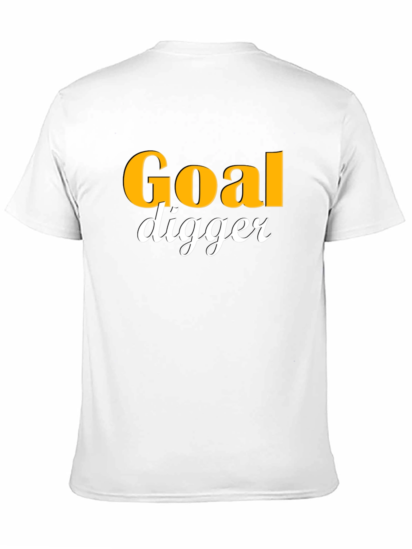 Goal Digger Graphic Tee - Trendy Statement T-Shirt