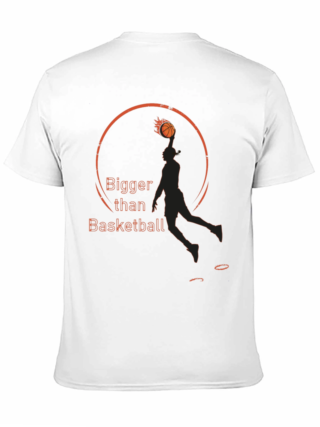 Bigger Than Basketball Graphic T-Shirt