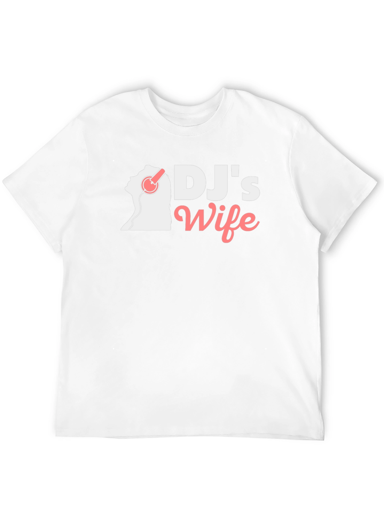 DJs Wife Black Graphic Tee Shirt