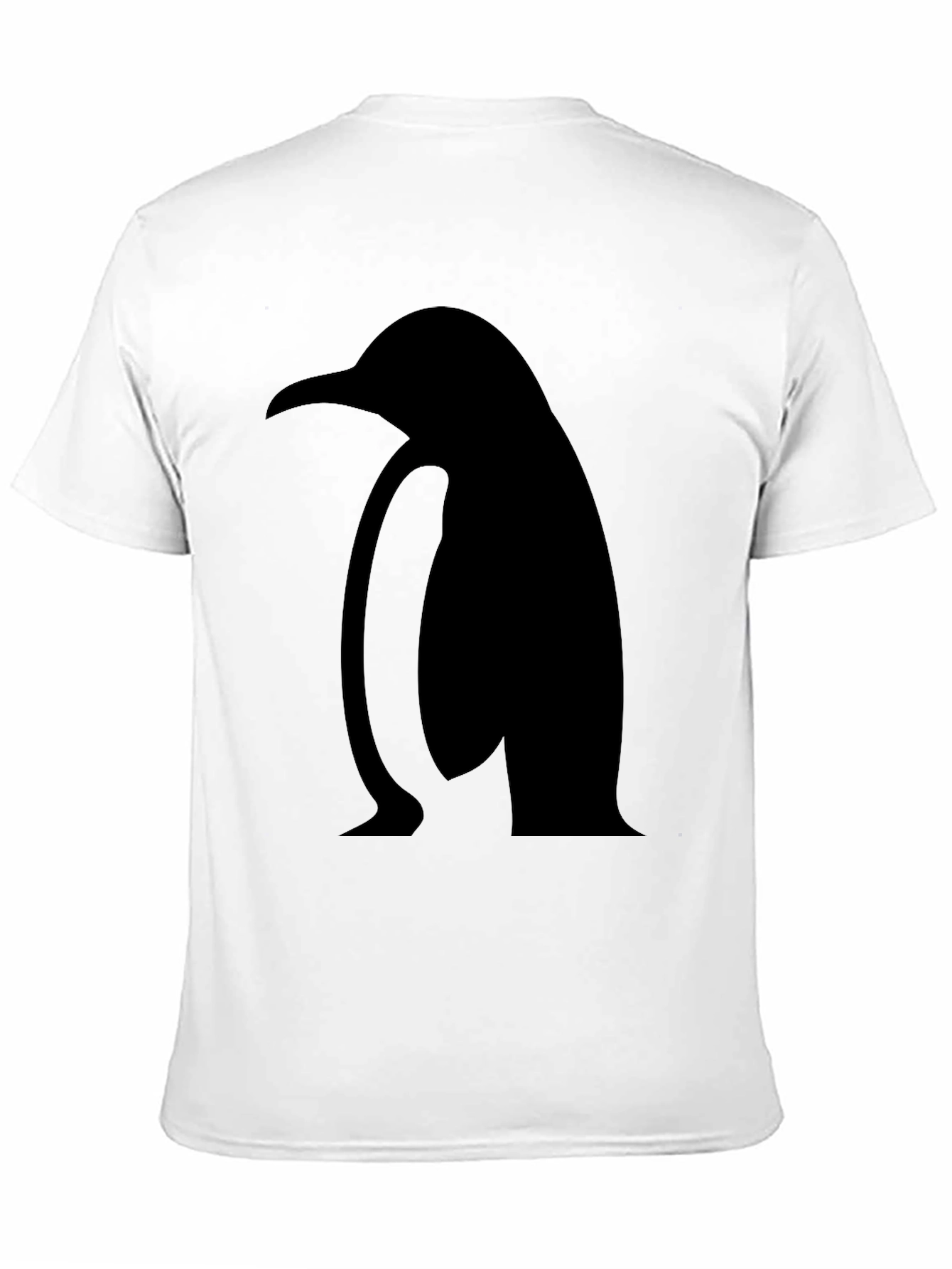 Penguin Silhouette Black T-Shirt