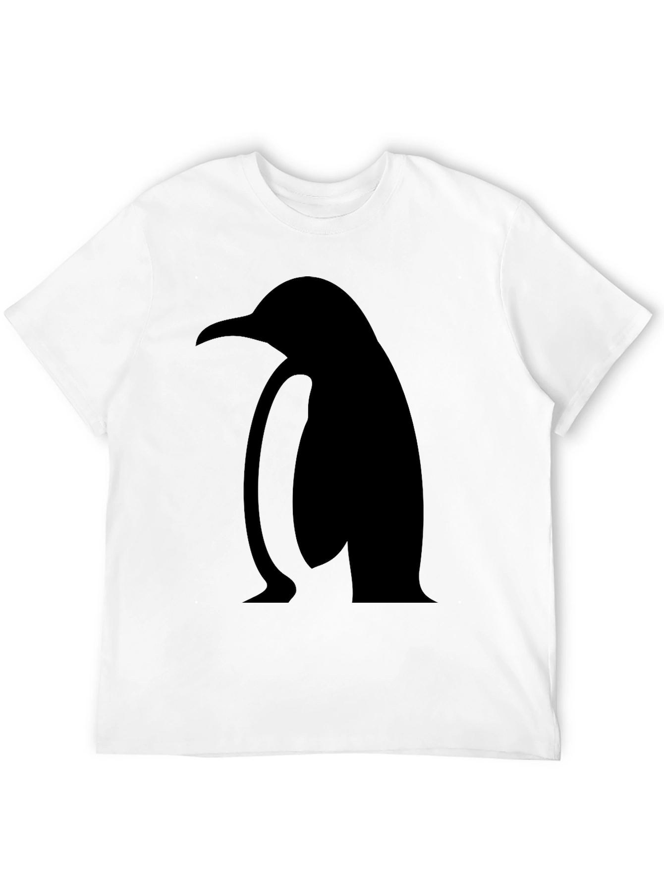 Penguin Silhouette Black T-Shirt