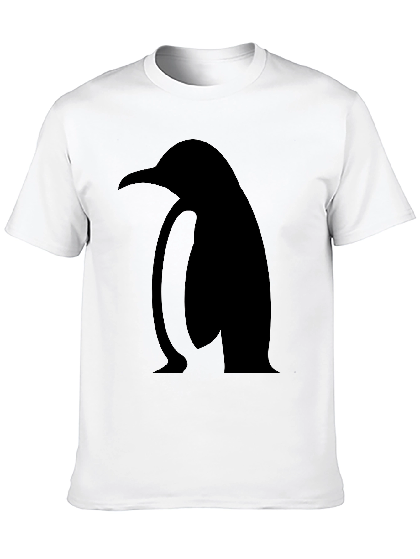Penguin Silhouette Black T-Shirt