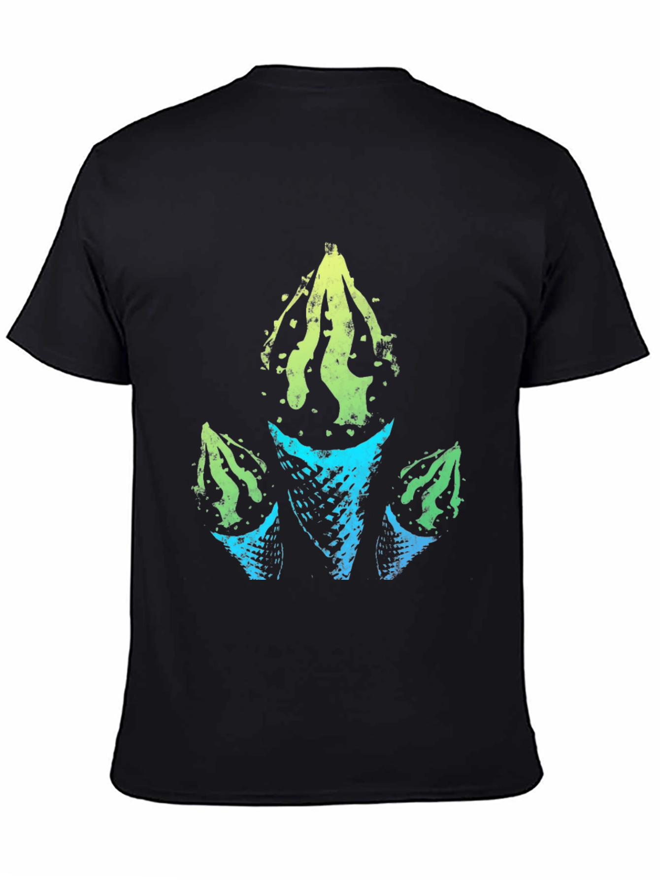 Geometric Ice Cream Cone Graphic Tee