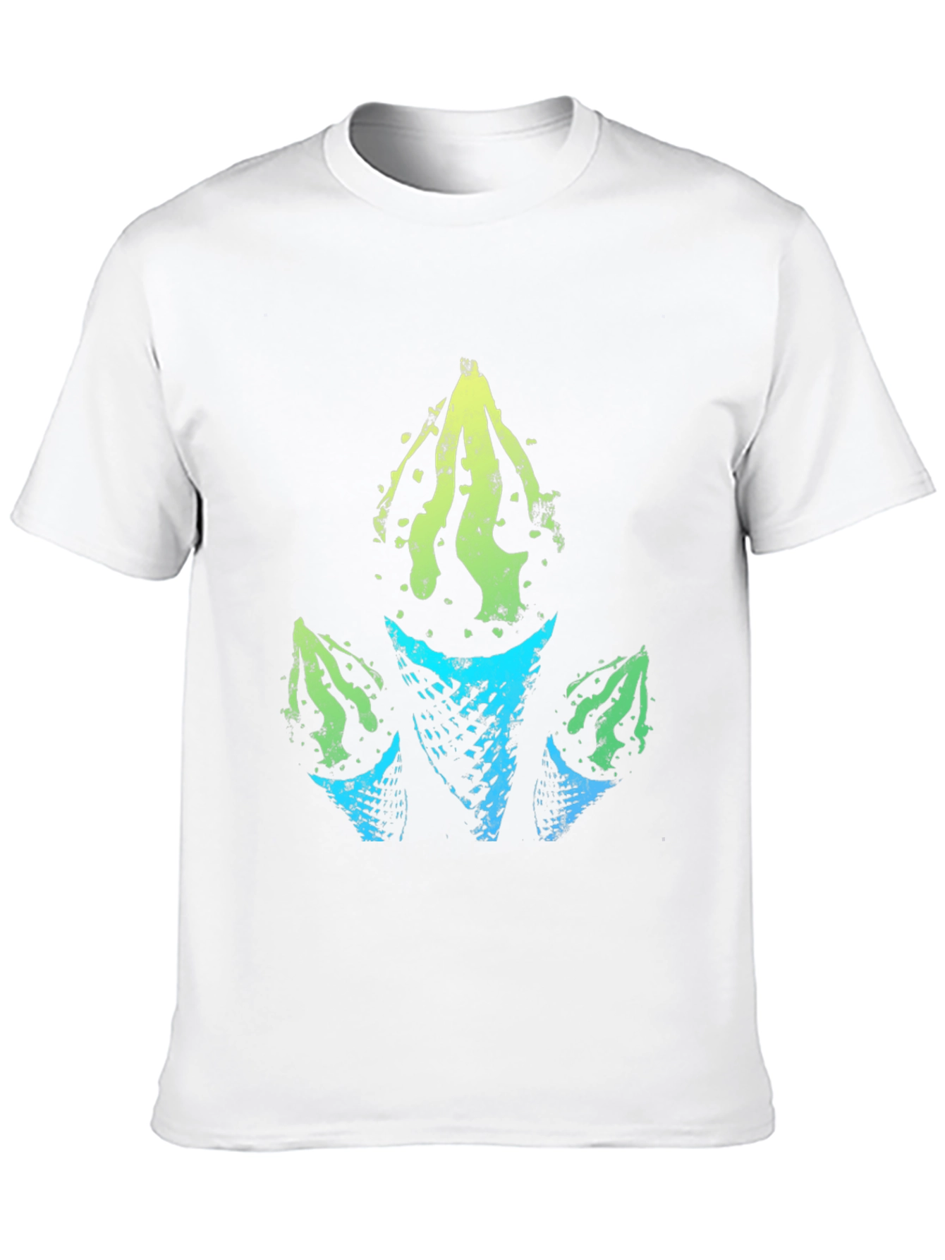 Geometric Ice Cream Cone Graphic Tee