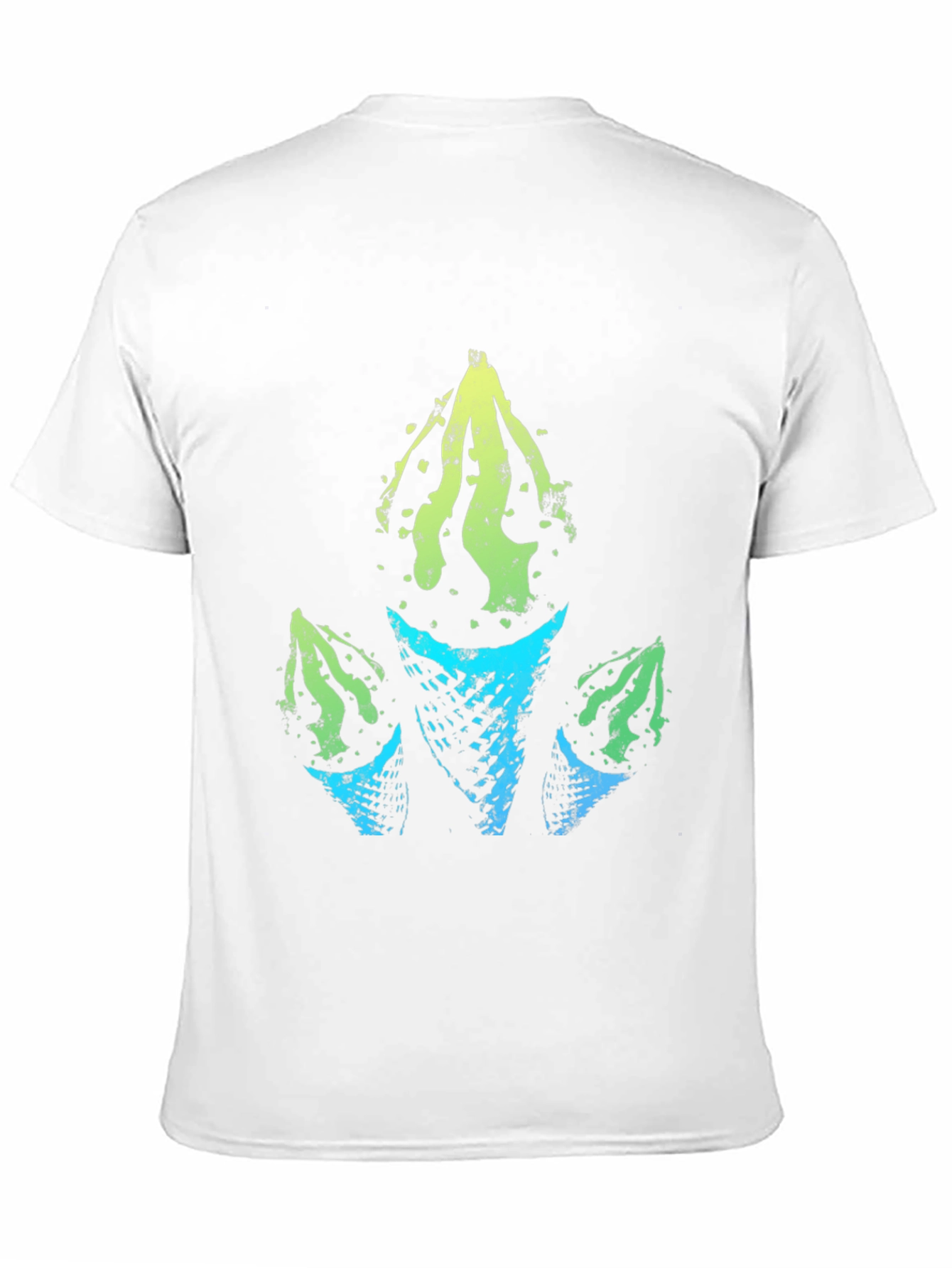 Geometric Ice Cream Cone Graphic Tee