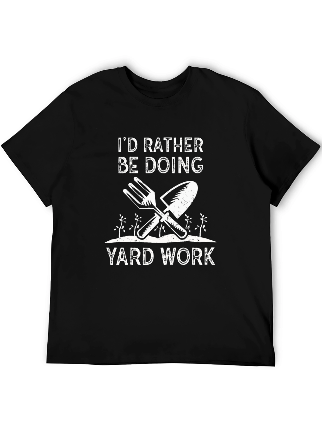 Id Rather Be Doing Yard Work T-Shirt