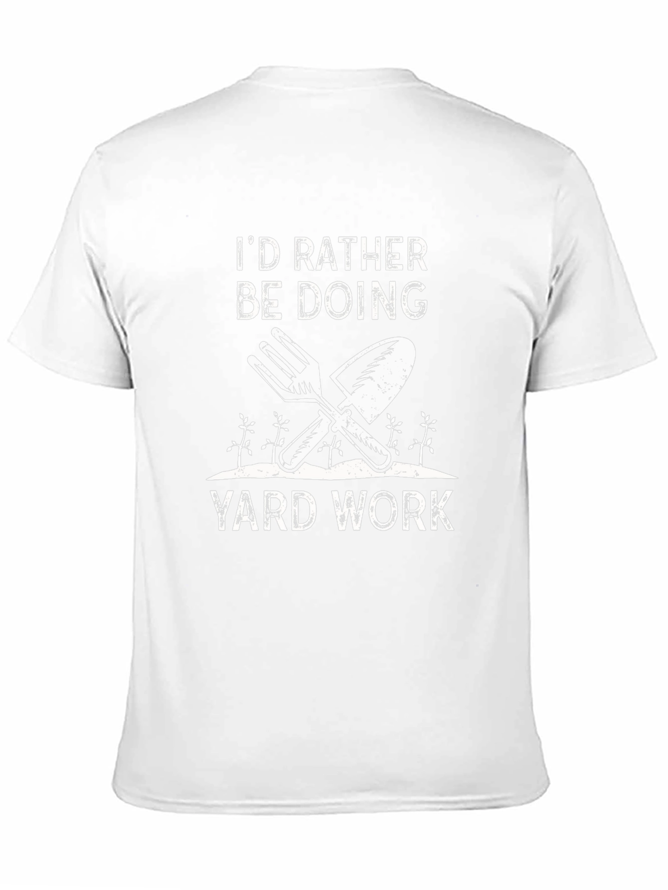 Id Rather Be Doing Yard Work T-Shirt