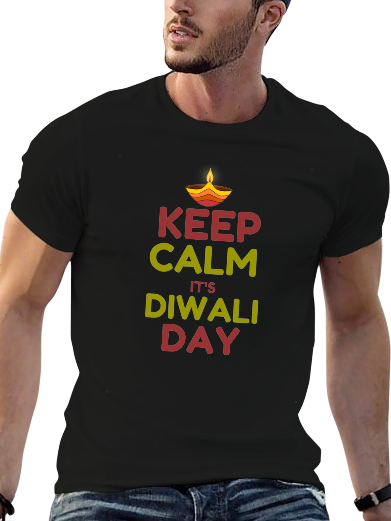 Keep Calm Its Diwali Day T-Shirt