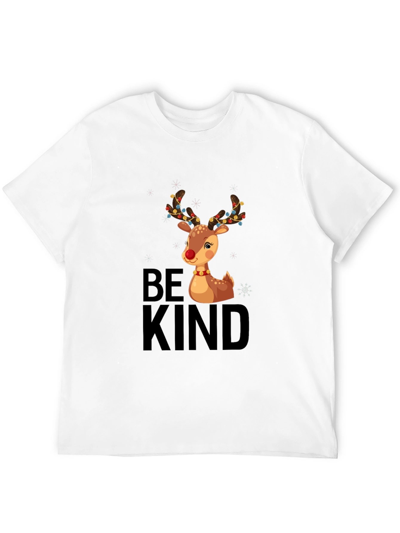 Be Kind Christmas Reindeer T-Shirt