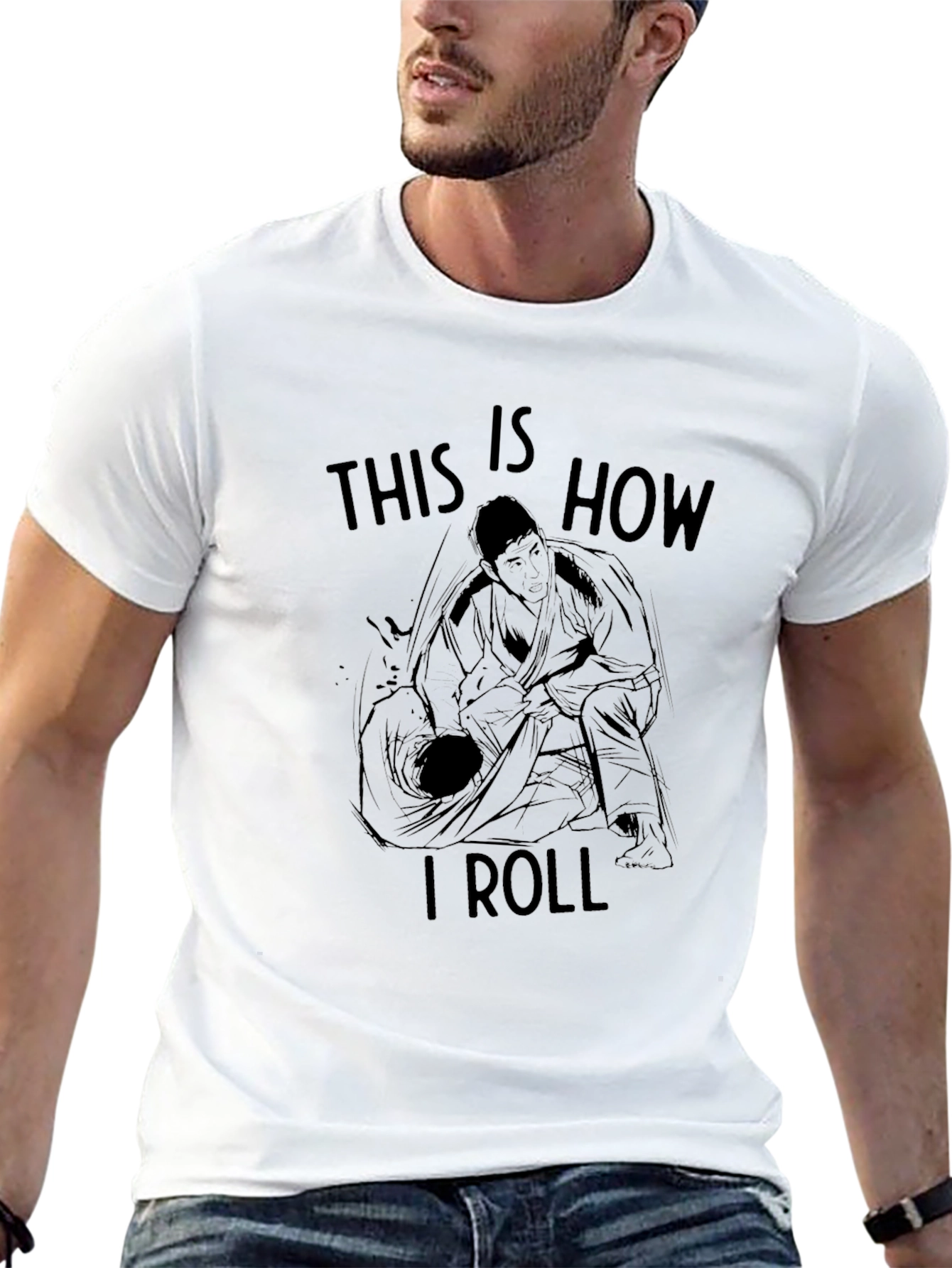 Jiu Jitsu This Is How I Roll T-Shirt