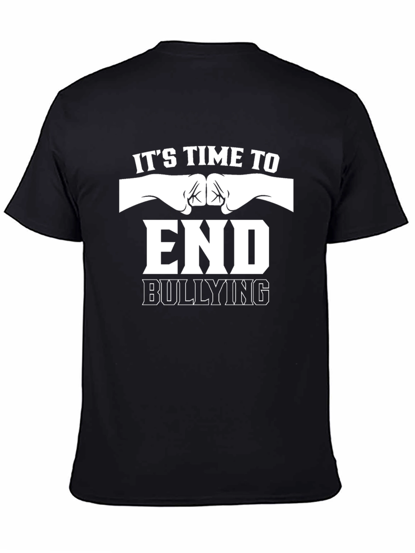 Its Time to End Bullying Graphic Tee - Black