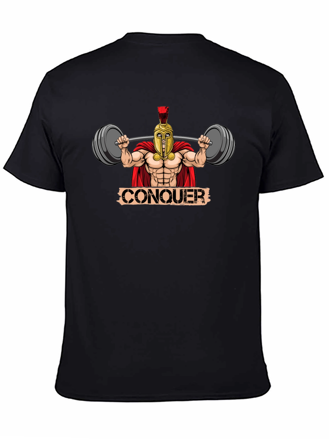 Conquer Spartan Gym T-Shirt