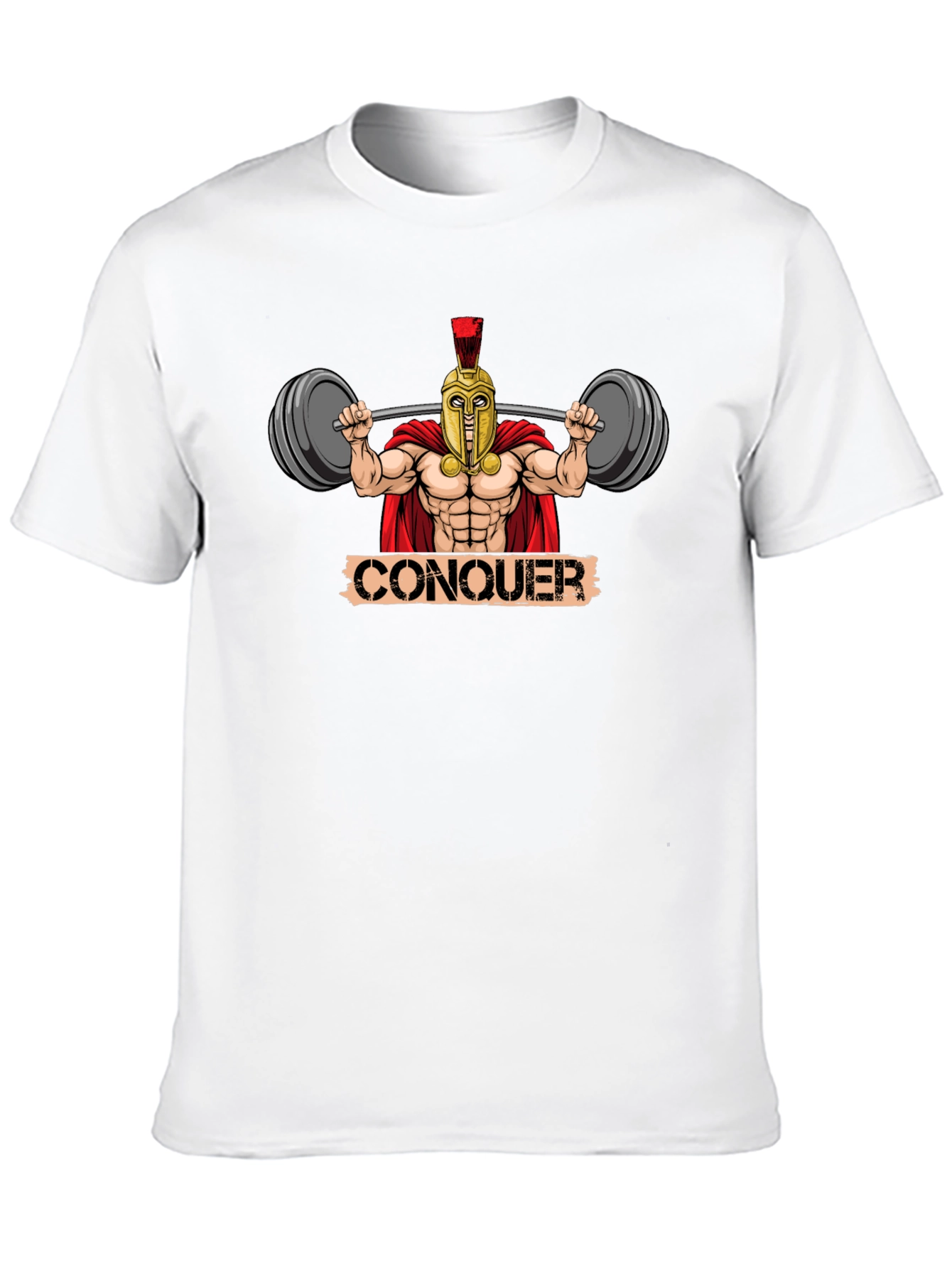 Conquer Spartan Gym T-Shirt