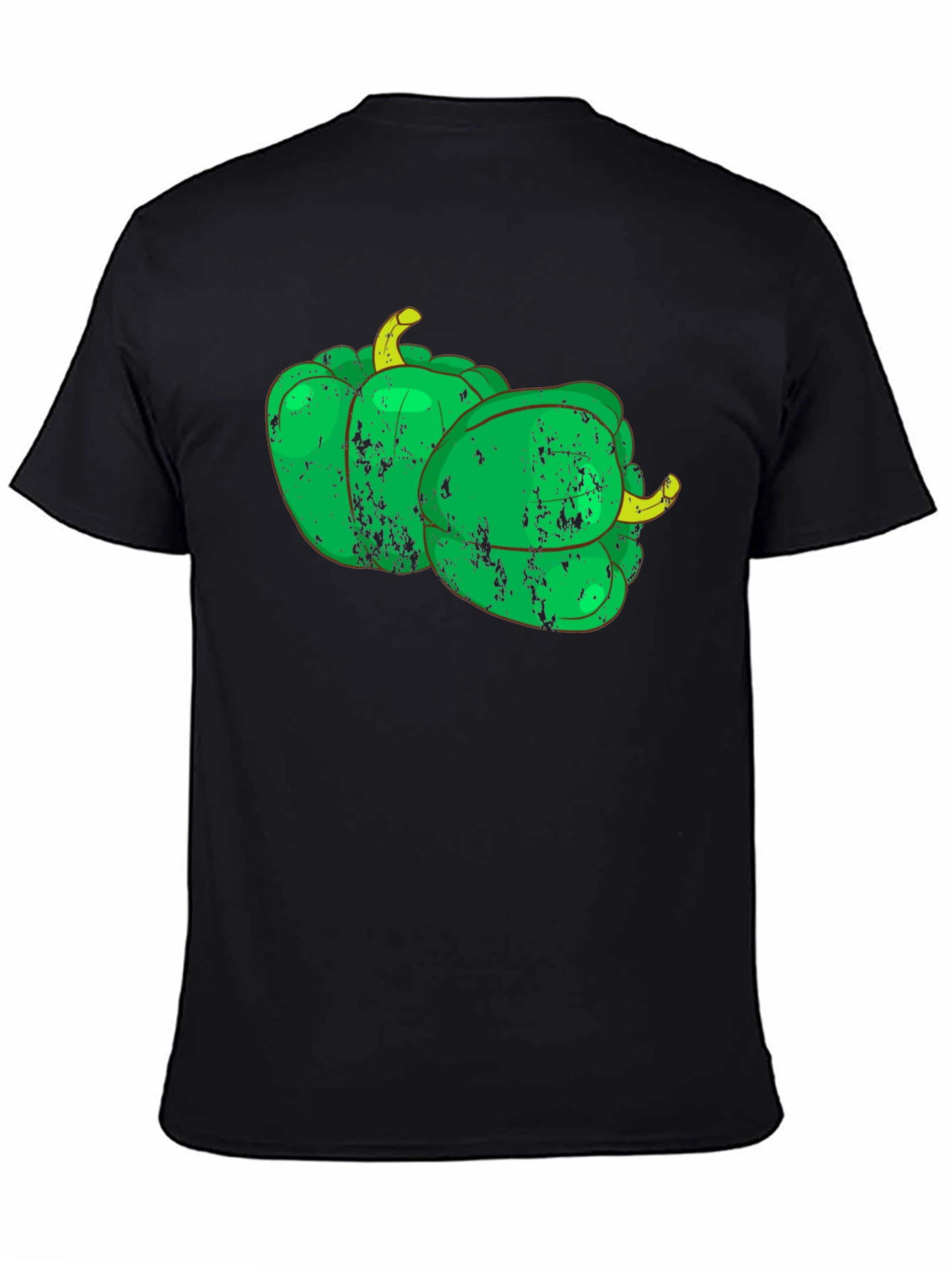 Green Pepper Graphic Tee - Fresh Style!