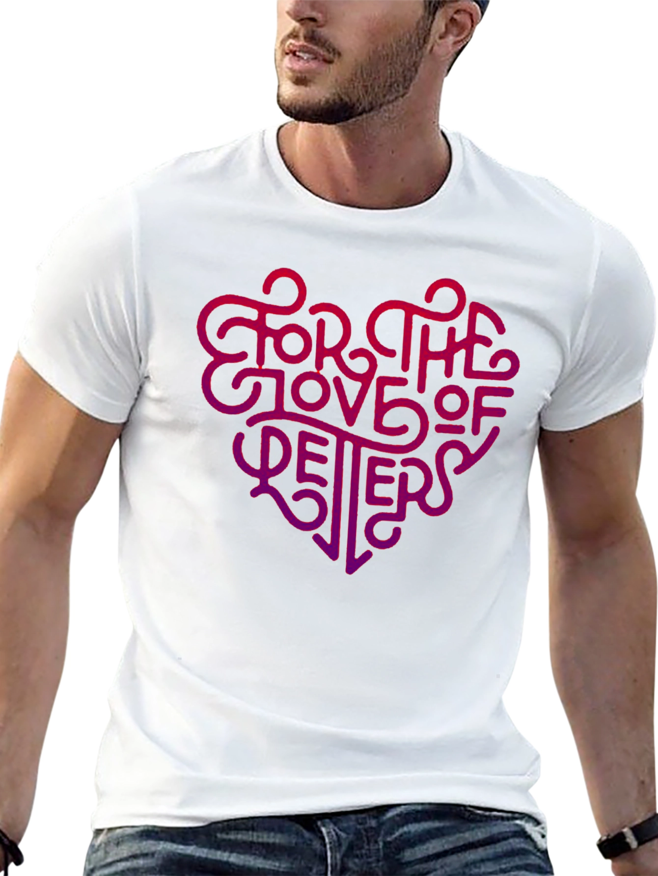 For the Love of Letters Graphic Tee