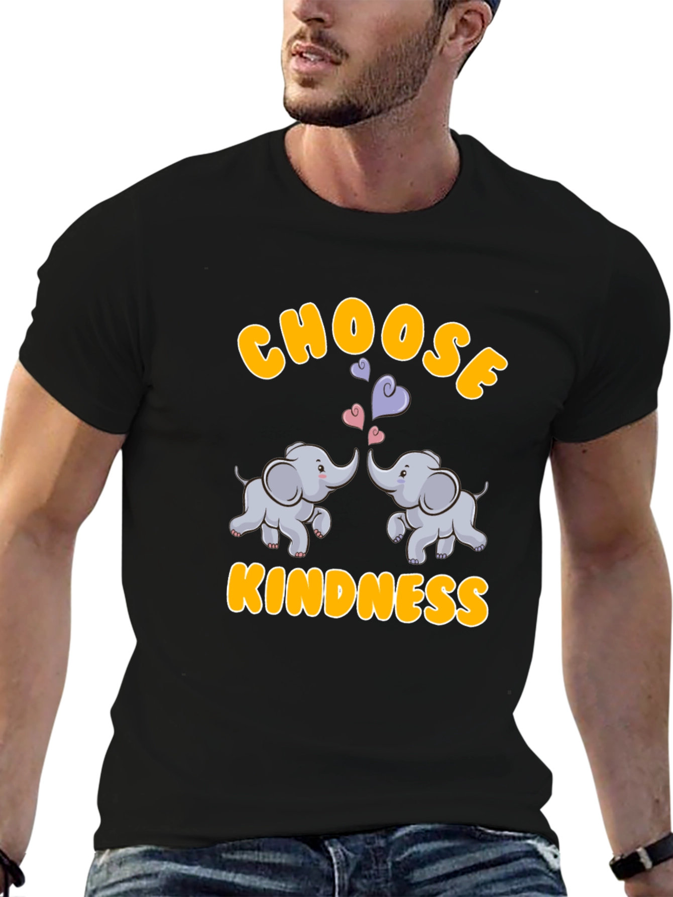Choose Kindness Elephant Graphic Tee