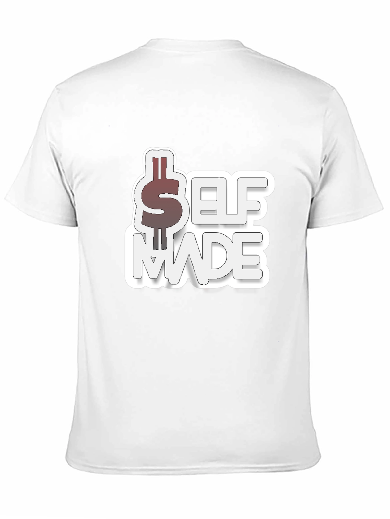 Self Made Black Graphic T-Shirt