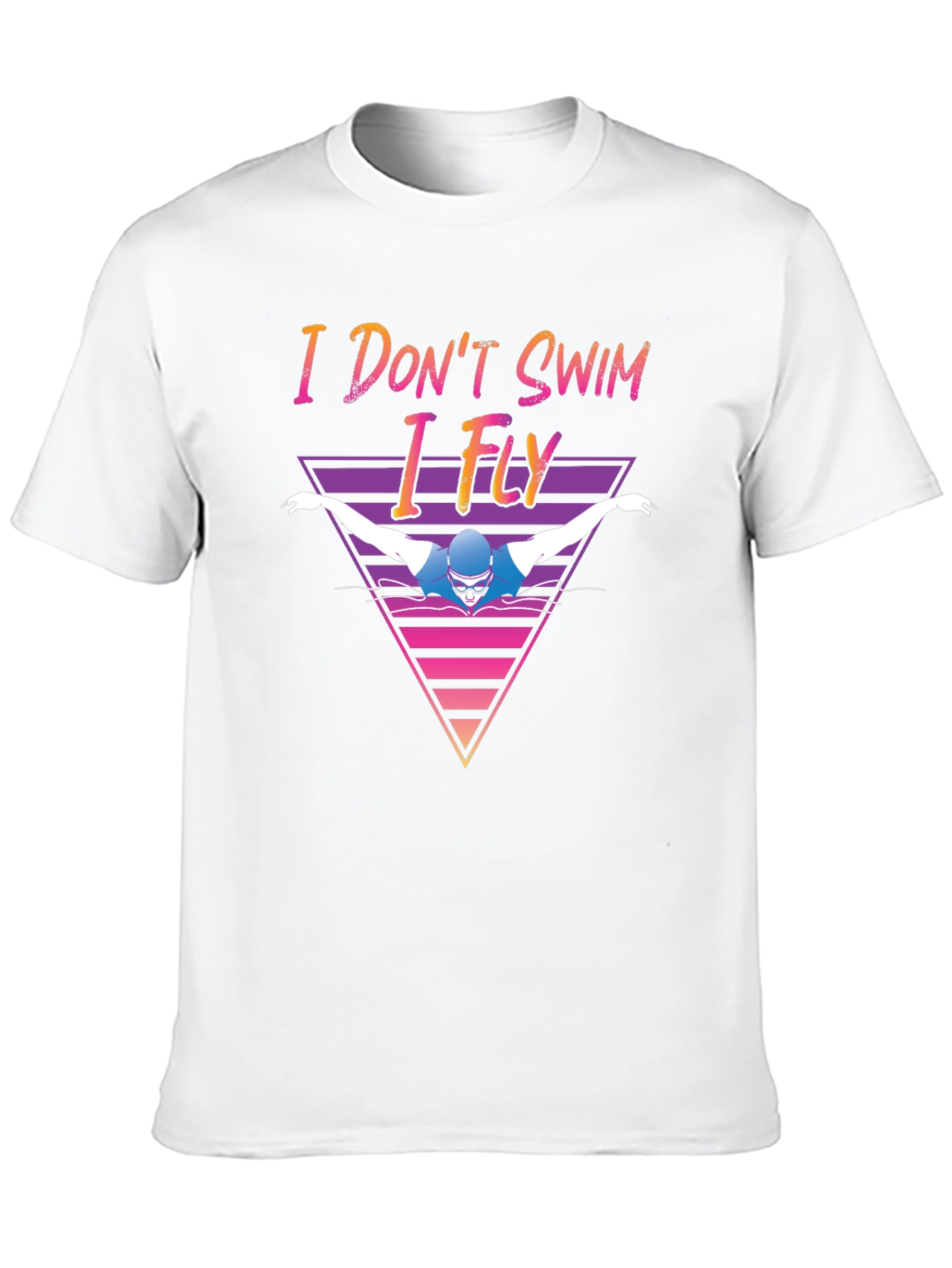 I Dont Swim I Fly Black T-Shirt