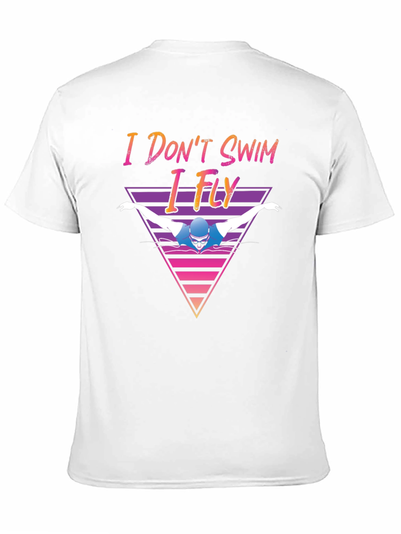 I Dont Swim I Fly Black T-Shirt